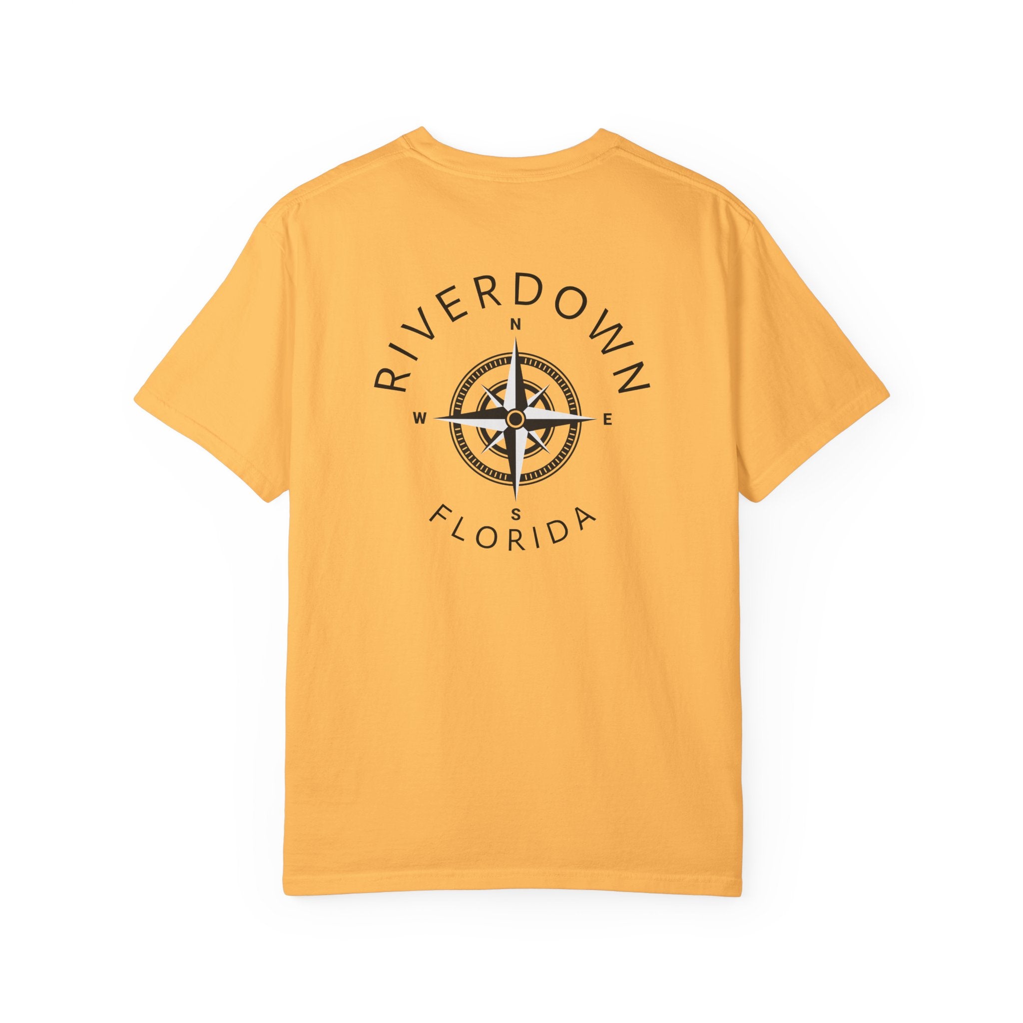 10 - Tee Multi Colors Compass — Minimalist Initials T-Shirt