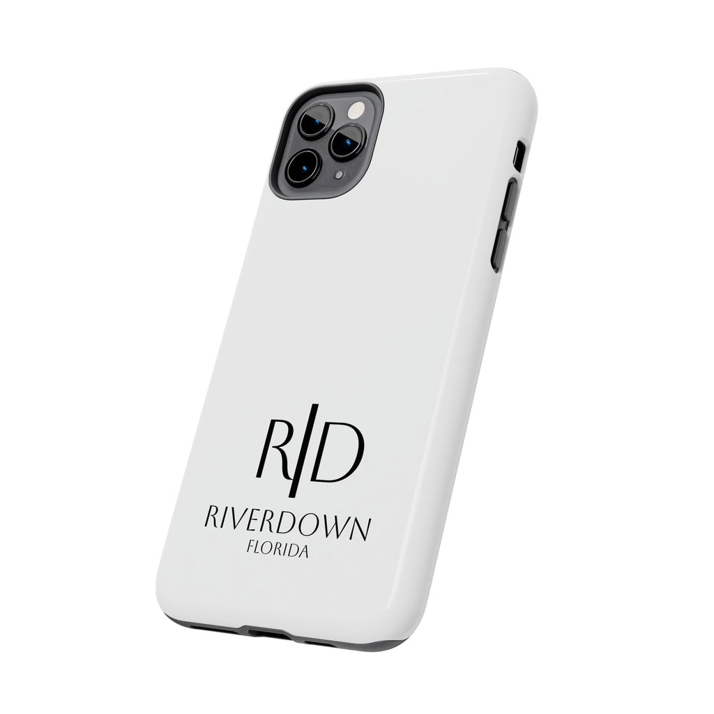 924 - Phone Case White Cap Riverdown Florida Tough Phone Case – Slim Protective iPhone Cover with R|D Logo