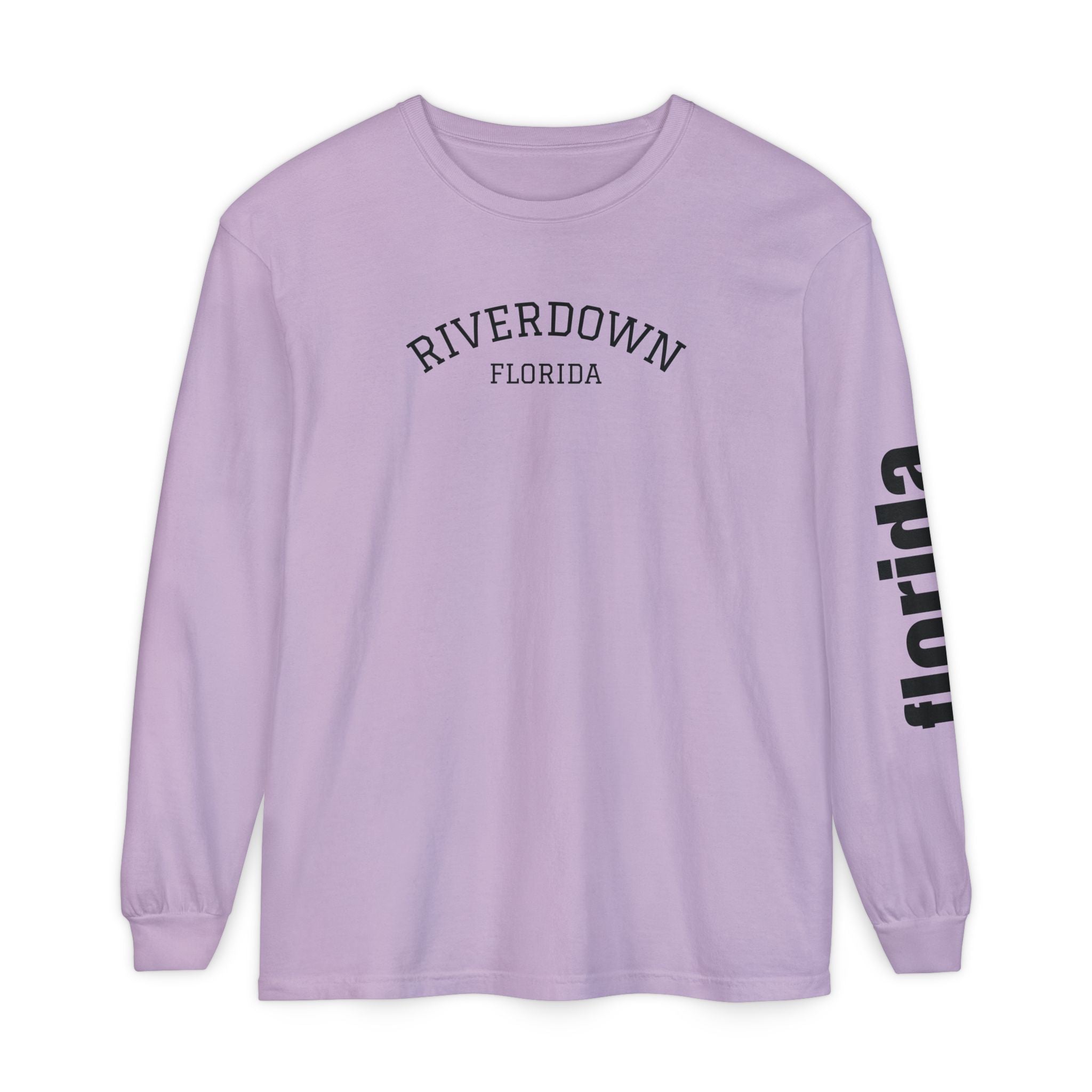 2 - Long Sleeve Tee Multi Colors 'R|D' — Florida Sleeve Graphic