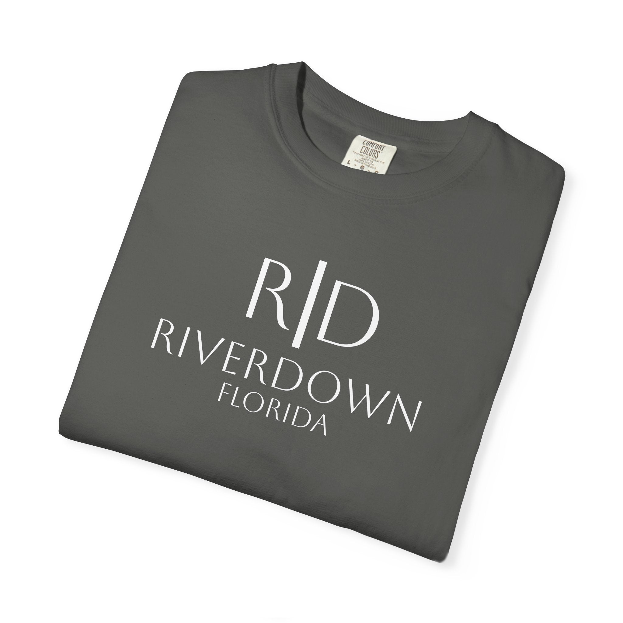 10 - Tee Multi Colors Sunset Relaxation — Minimalist Initials T-Shirt