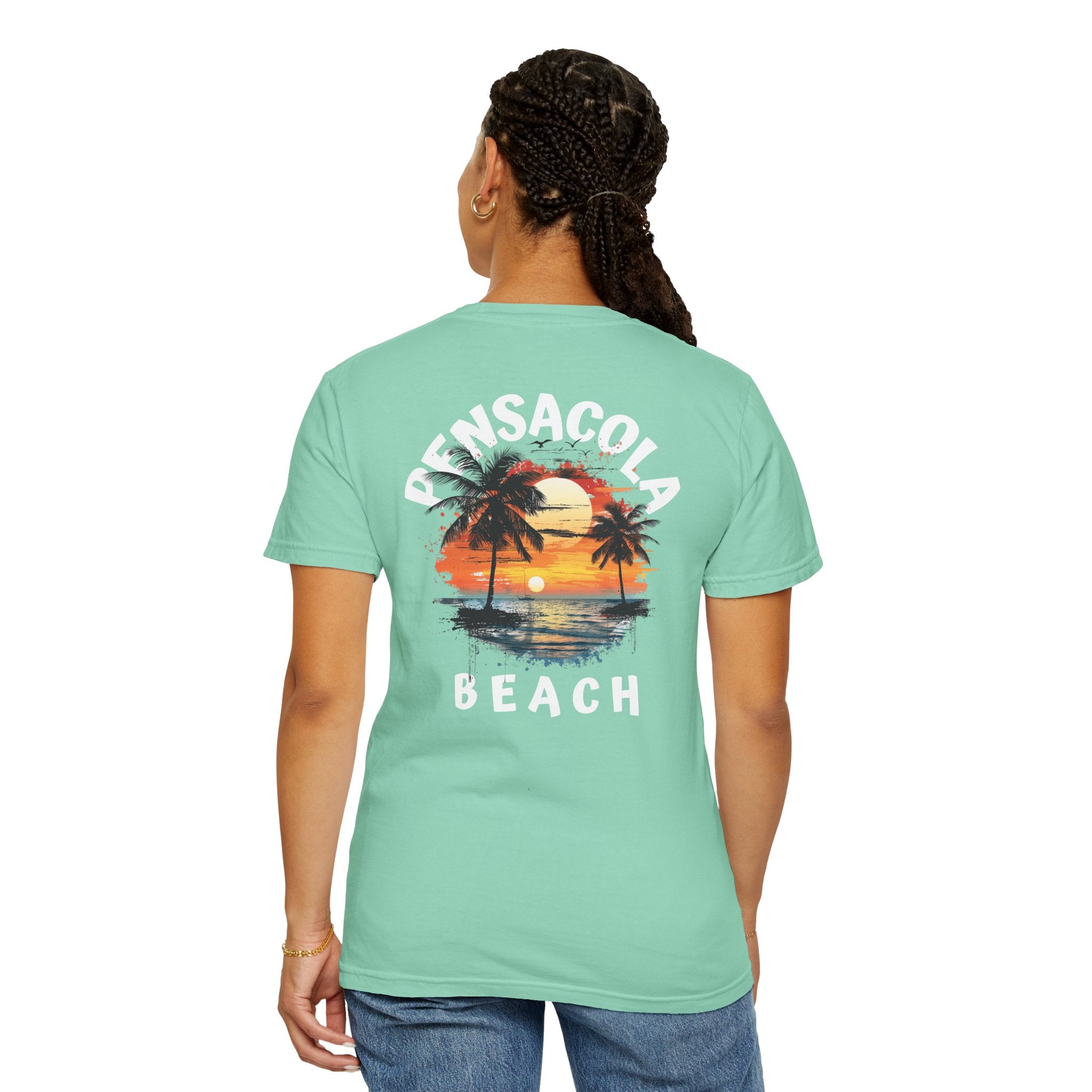 931 - Tee Multi Colors Pensacola Beach - T-Shirt