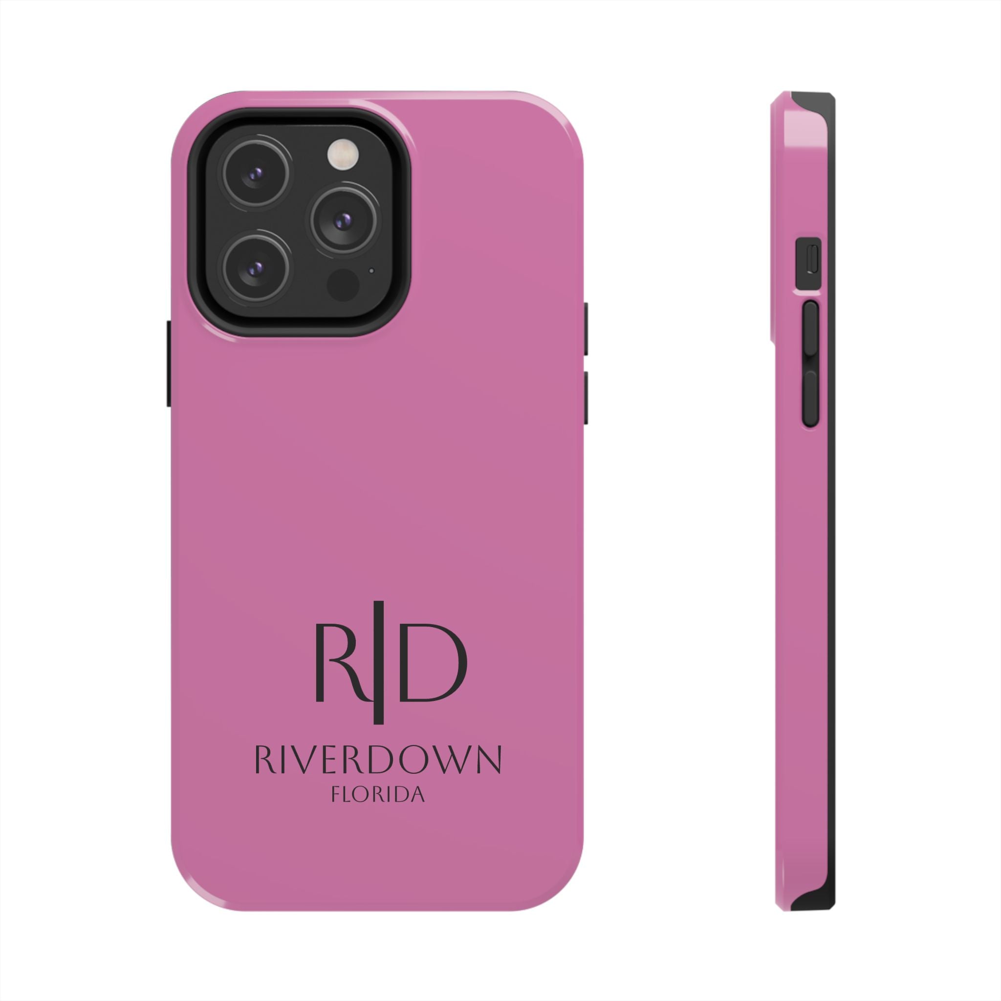 924 - Phone Case Pink Peddle Riverdown Florida Tough Phone Case – Slim Protective iPhone Cover with R|D Logo