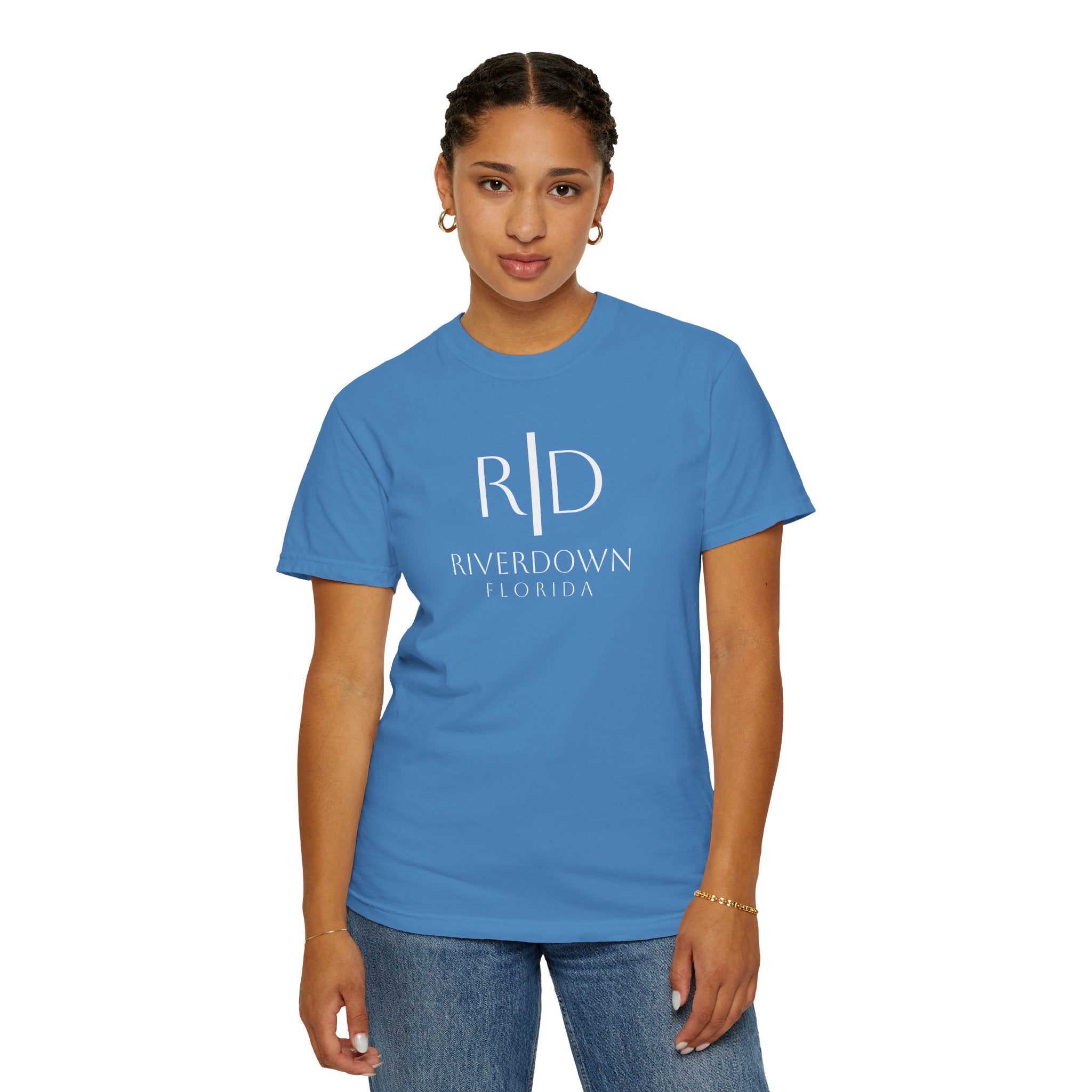10 - Tee Basic Multi Colors Wind Surfer — Minimalist Initials T-Shirt