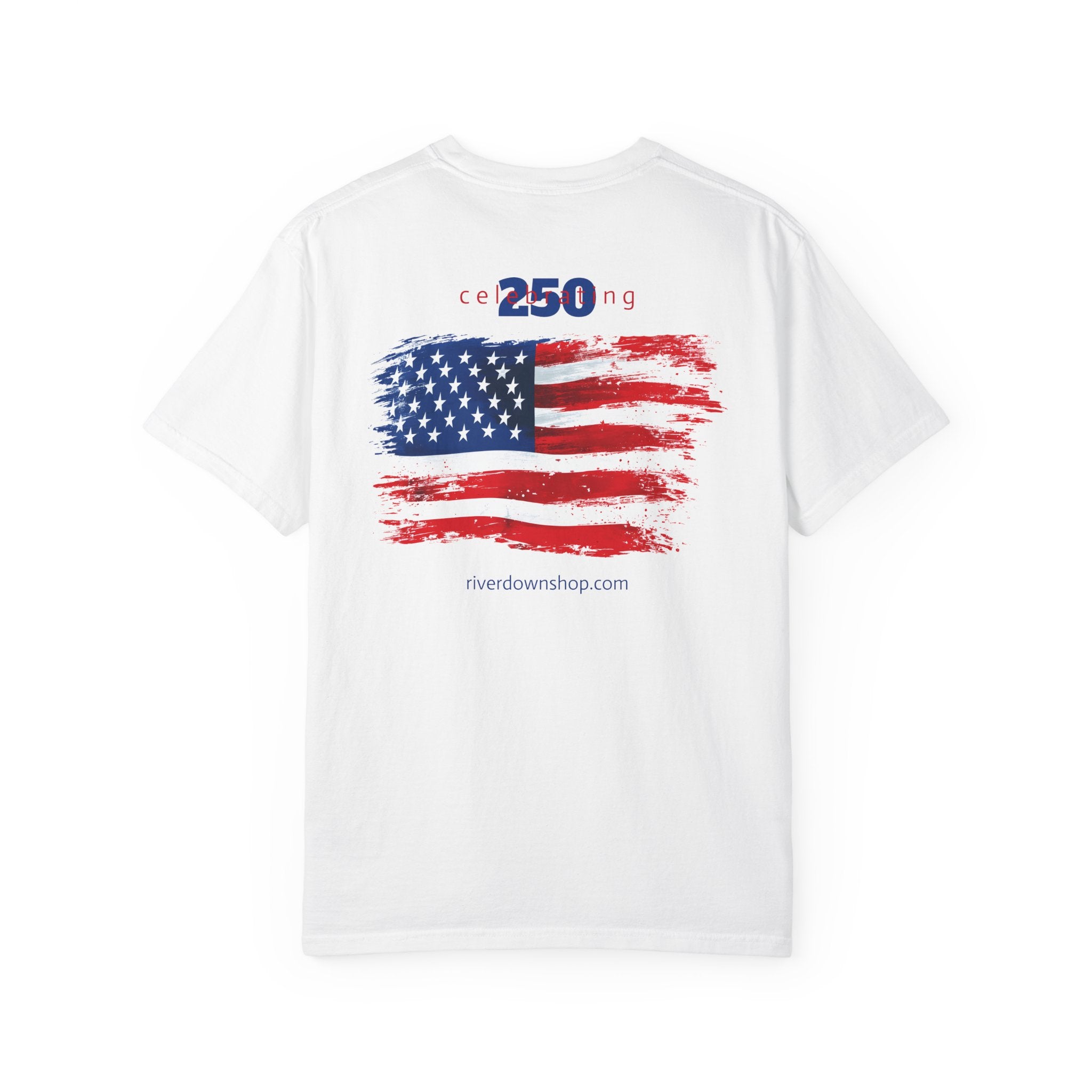 10 - Tee Multi Colors USA -  Minimalist Initials T-Shirt