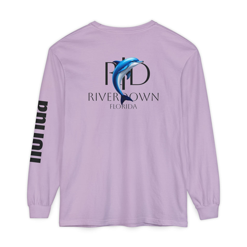 2 - Long Sleeve Tee Multi Colors 'R|D' — Florida Sleeve Graphic
