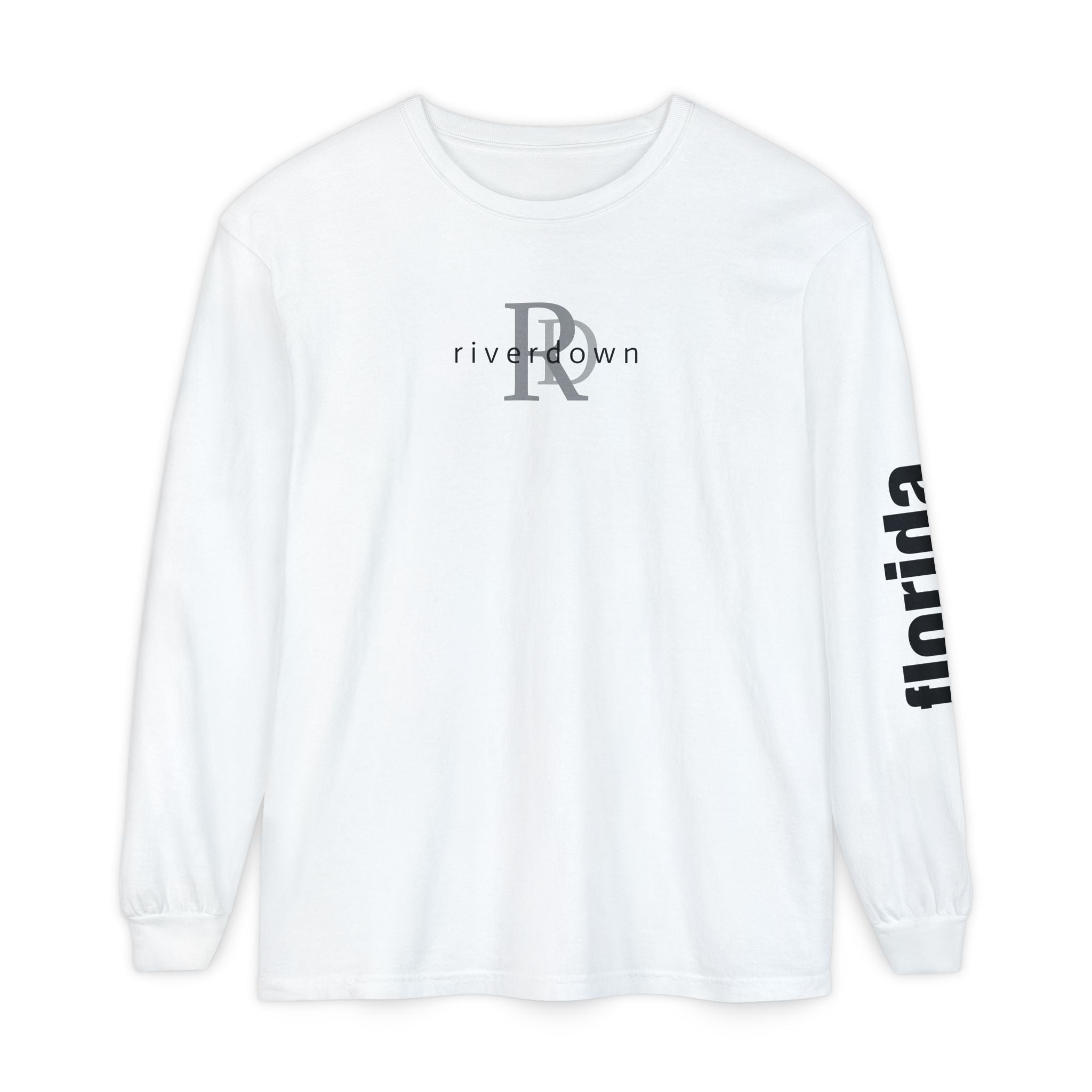 2 - Long Sleeve Tee Multi Colors RD Overlay — Florida Sleeve Graphic