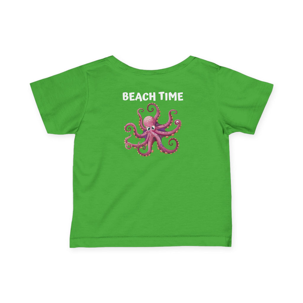 101 - Infant Tee —  Beach Time 2 Monogram Logo Baby Shirt