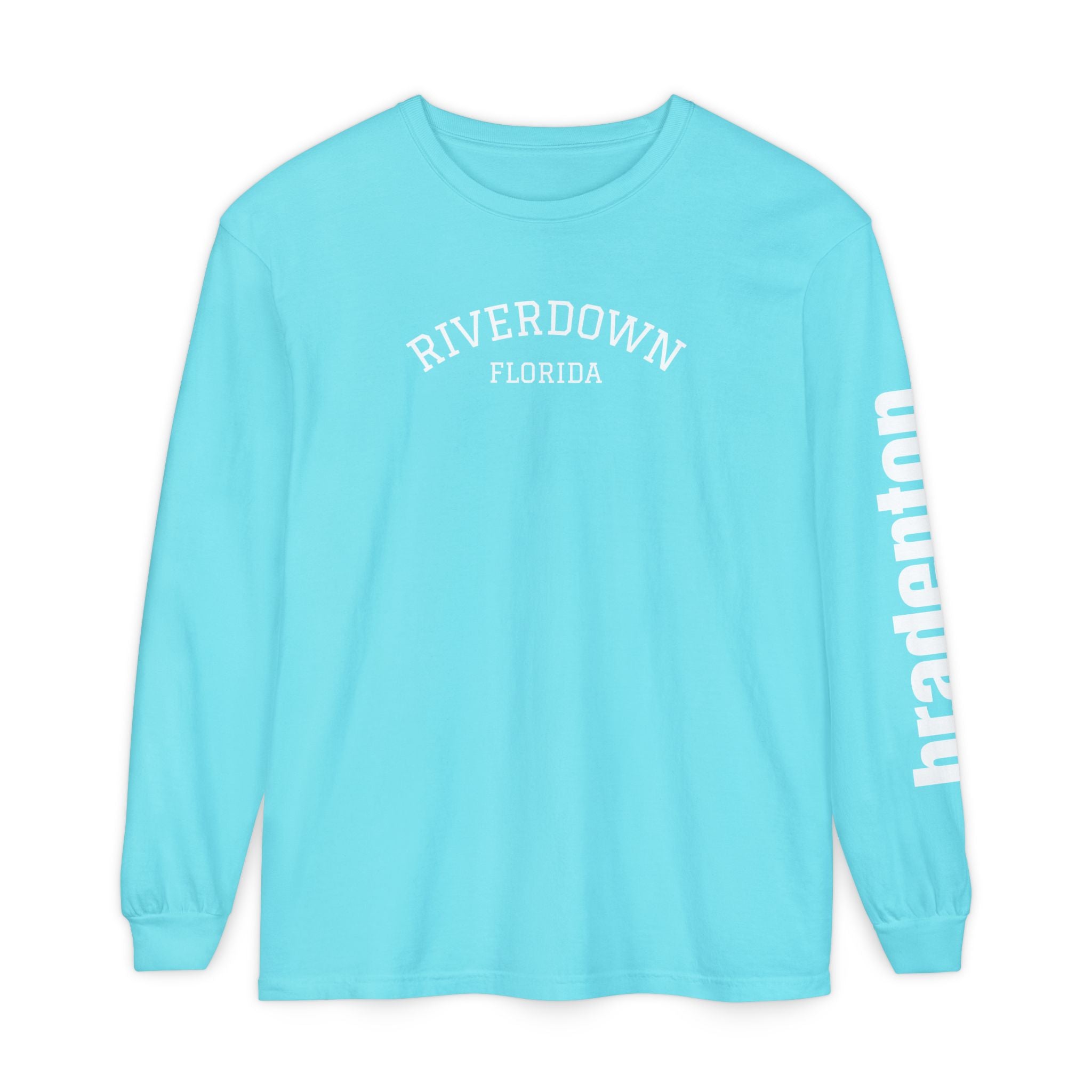 2 - Long Sleeve Bradenton Tee Multi Colors 'R|D' — Florida Sleeve Graphic