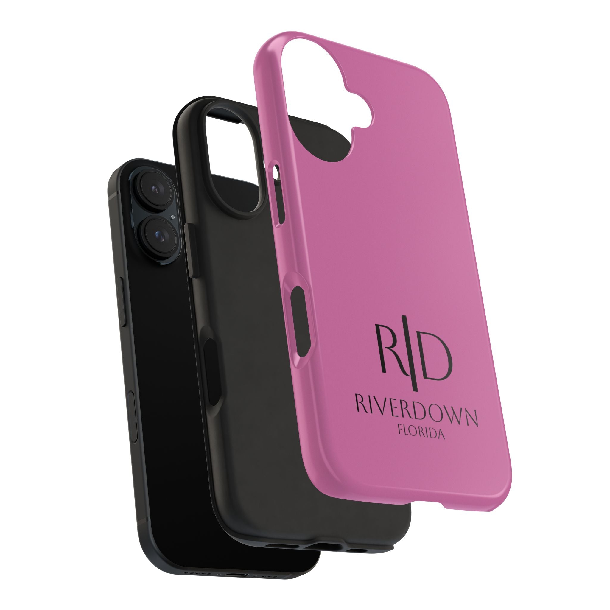 924 - Phone Case Pink Peddle Riverdown Florida Tough Phone Case – Slim Protective iPhone Cover with R|D Logo