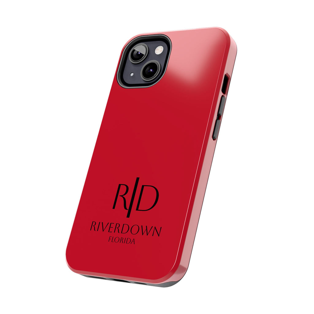 924 - Phone Case Red Berry Riverdown Florida Tough Phone Case – Slim Protective iPhone Cover with R|D Logo