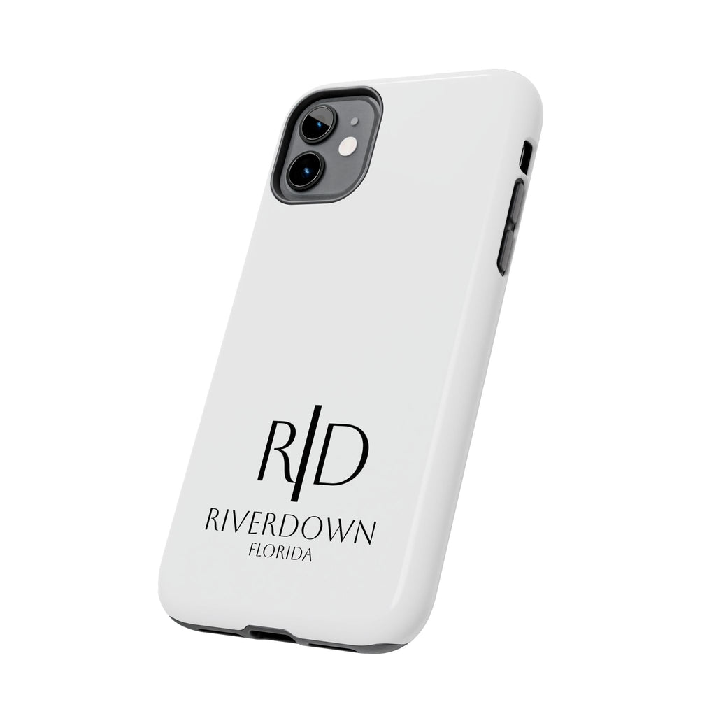 924 - Phone Case White Cap Riverdown Florida Tough Phone Case – Slim Protective iPhone Cover with R|D Logo
