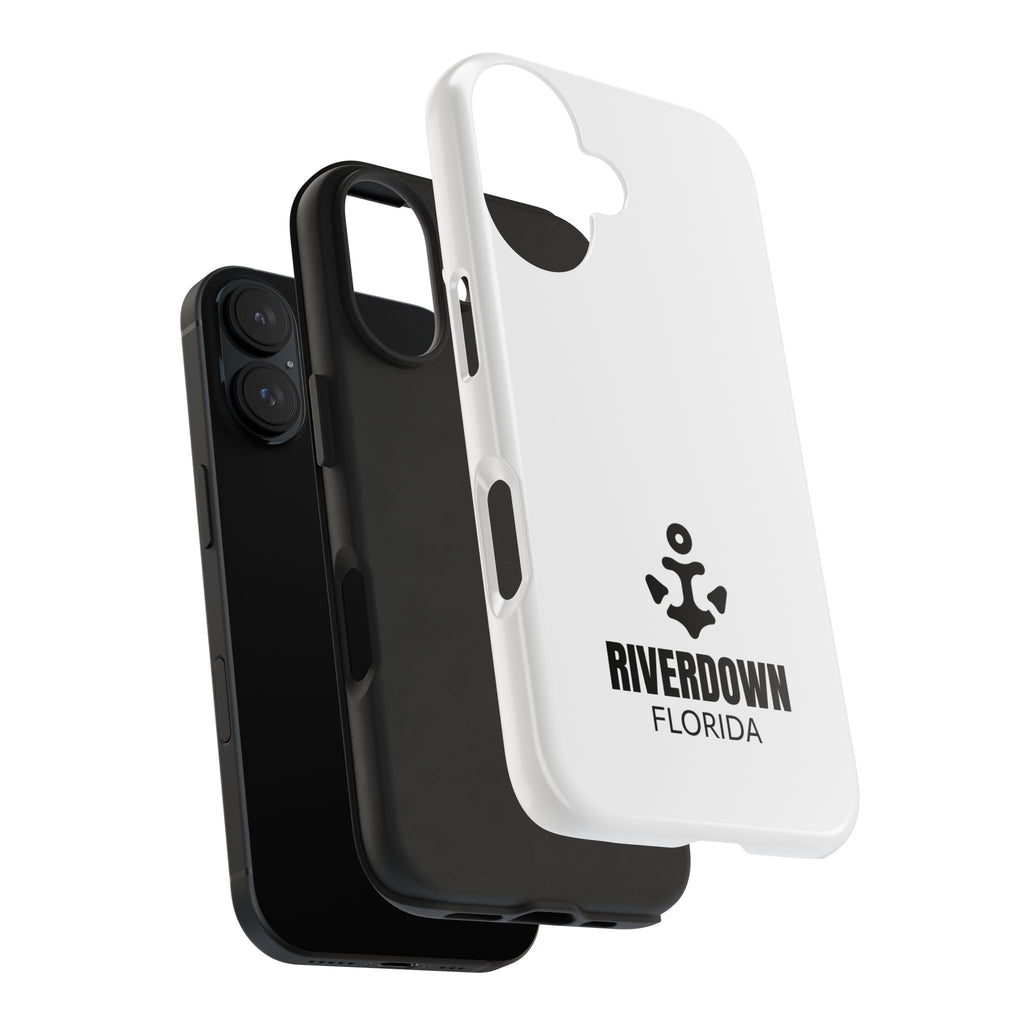 924 - Phone Case White Cap Riverdown Florida Tough Phone Case – Slim Protective iPhone Cover with R|D Logo