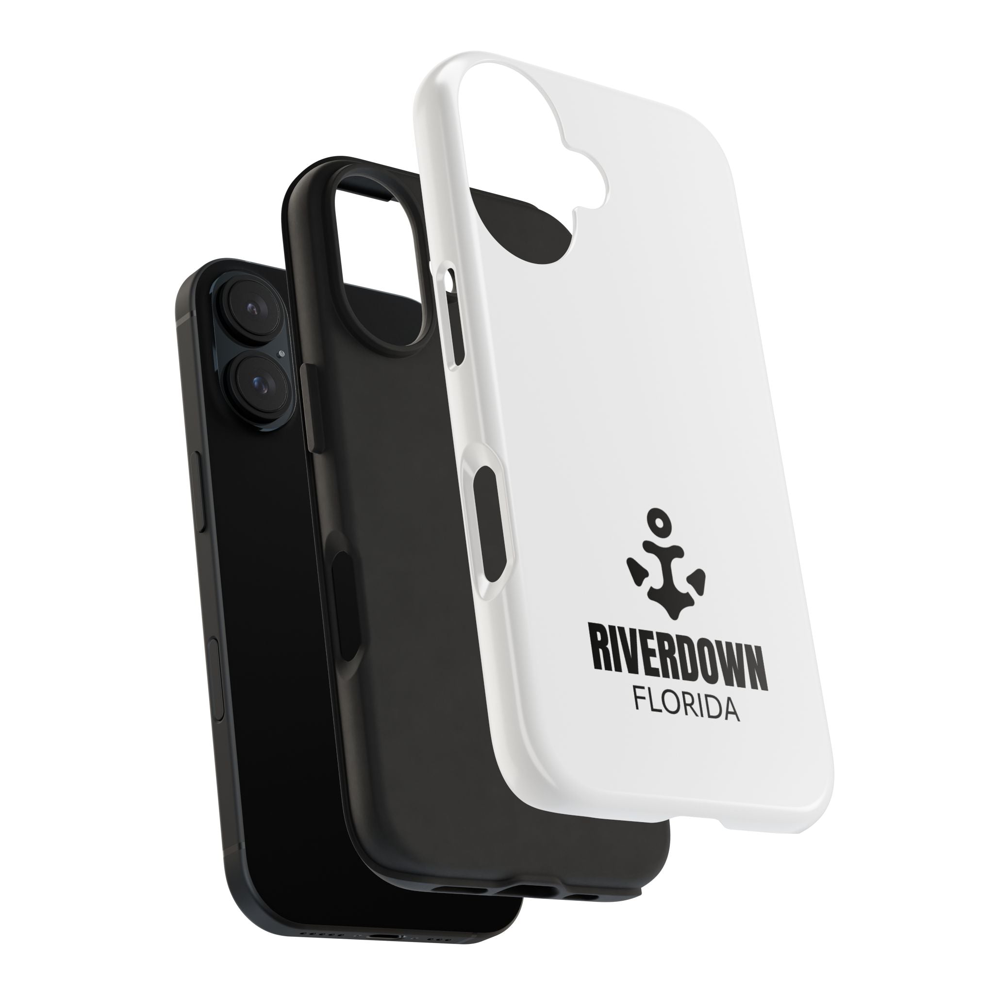 924 - Phone Case White Cap Riverdown Florida Tough Phone Case – Slim Protective iPhone Cover with R|D Logo