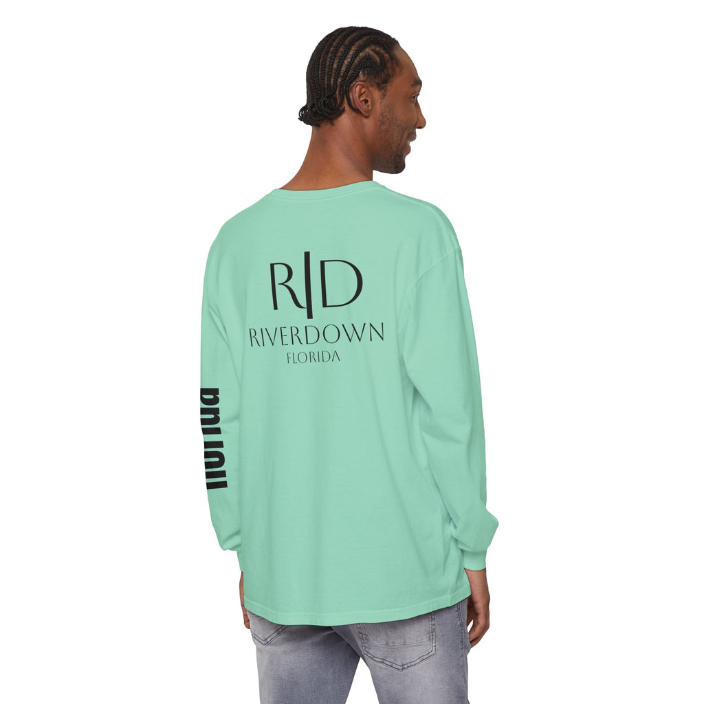 2 - Long Sleeve Tee Multi Colors 'R|D' — Florida Sleeve Graphic