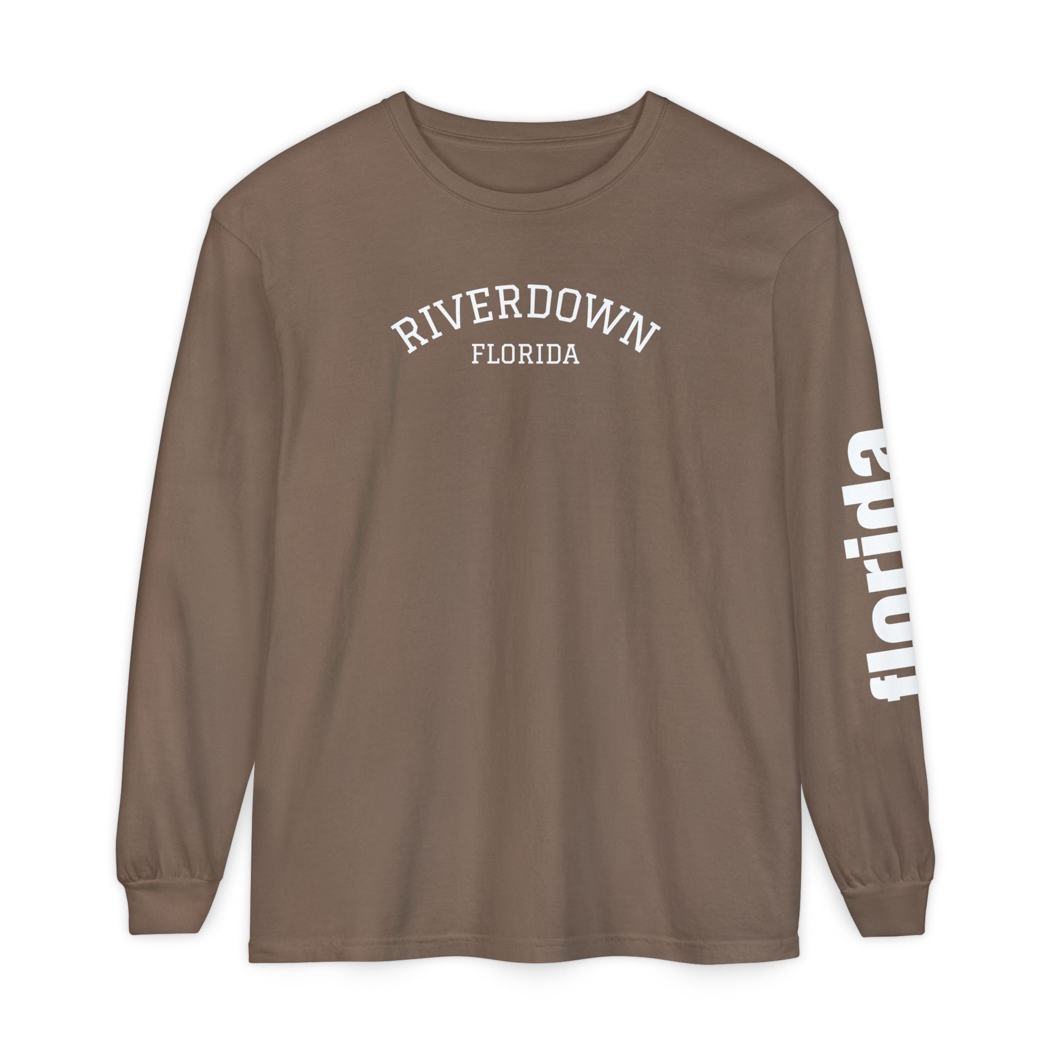 2 - Long Sleeve Tee Multi Colors 'R|D' — Florida Sleeve Graphic