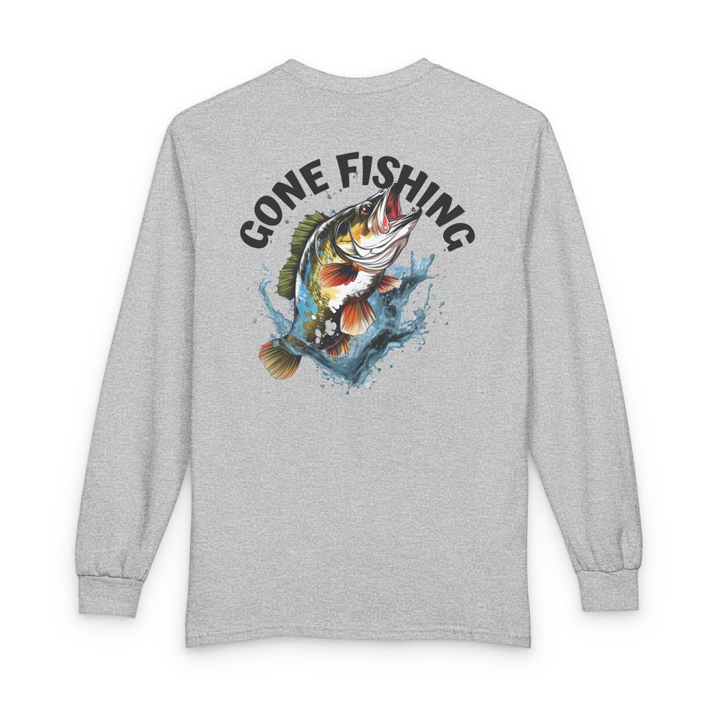 2 - Gone Fishing Long Sleeve Shirt — Riverdown Bass Graphic