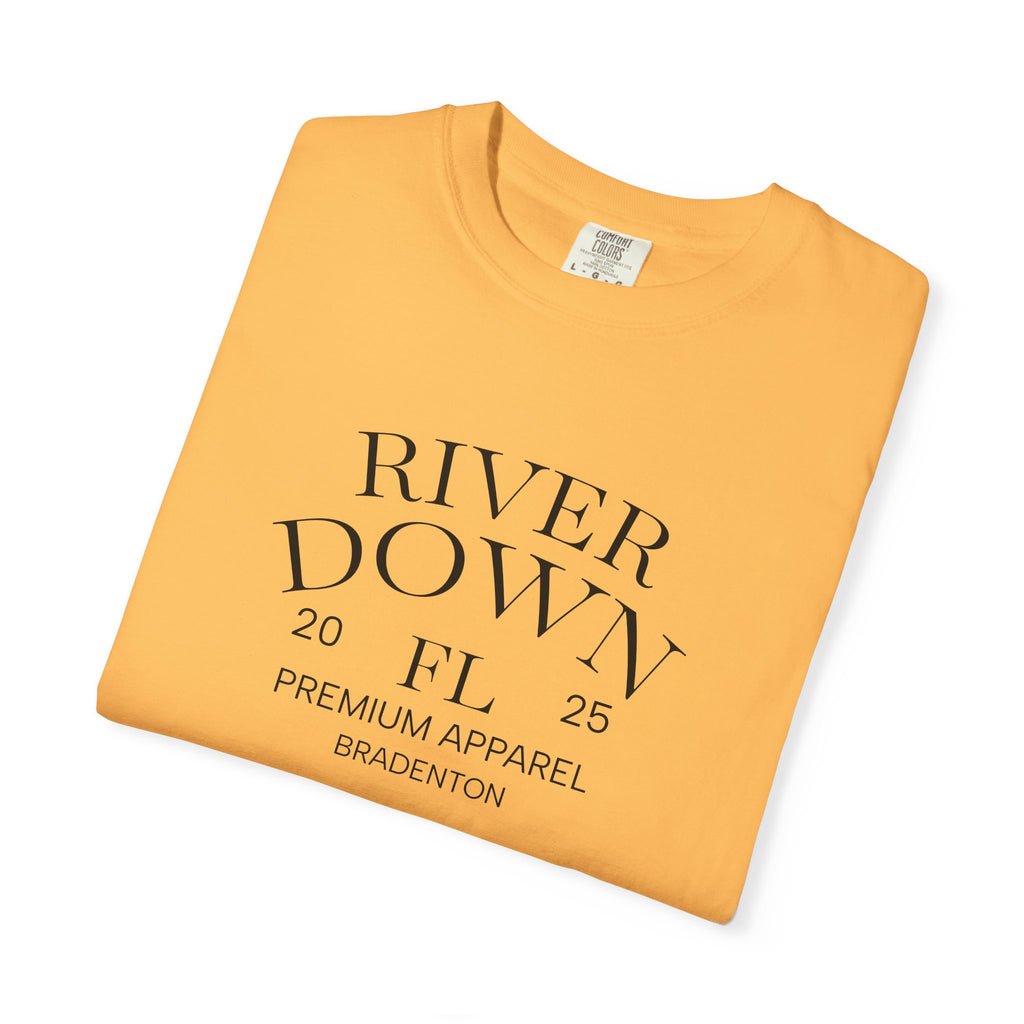 101 -  Tee Multi Colors Monogram R|D Plain Back Classic Tee — Minimalist Initials T-Shirt