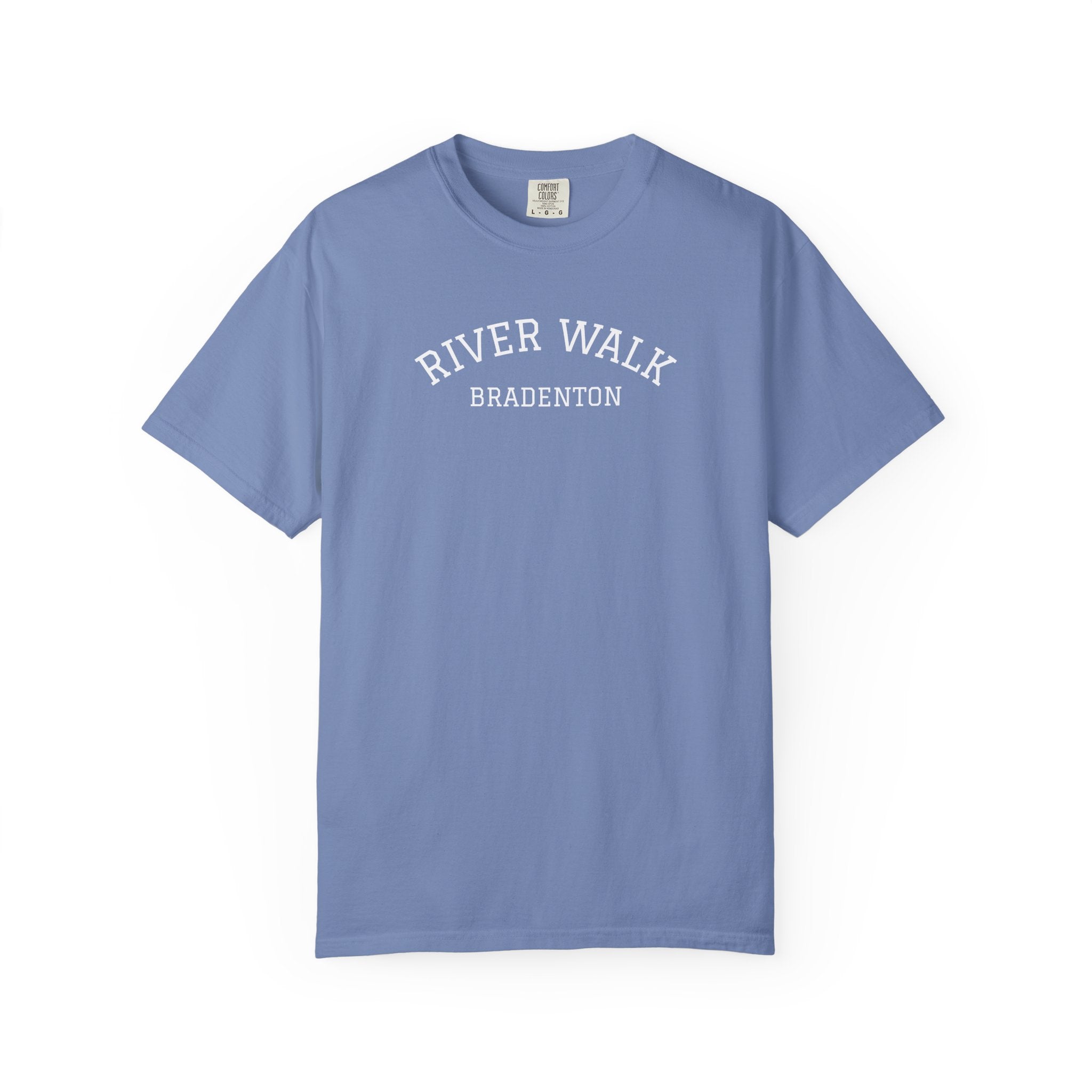 10 - Tee Multi Colors Paved Wave -  Minimalist Initials T-Shirt