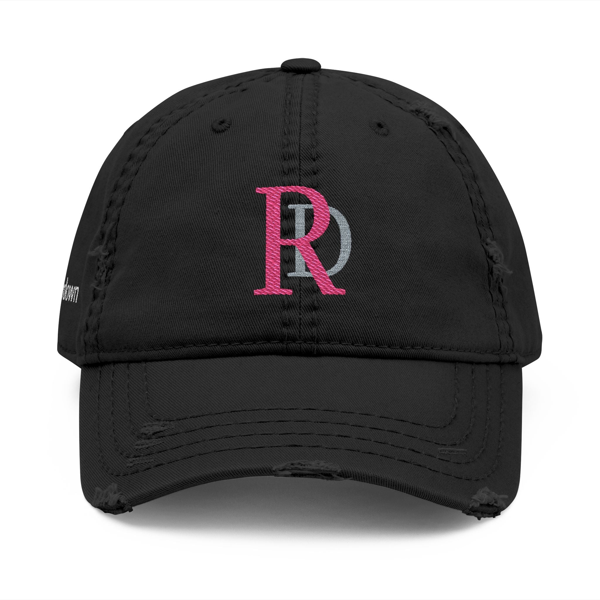 920 - Hat Multi Colors RD Distressed Embroidered 'Riverdown' Dad Hat – Vintage Washed Baseball Cap