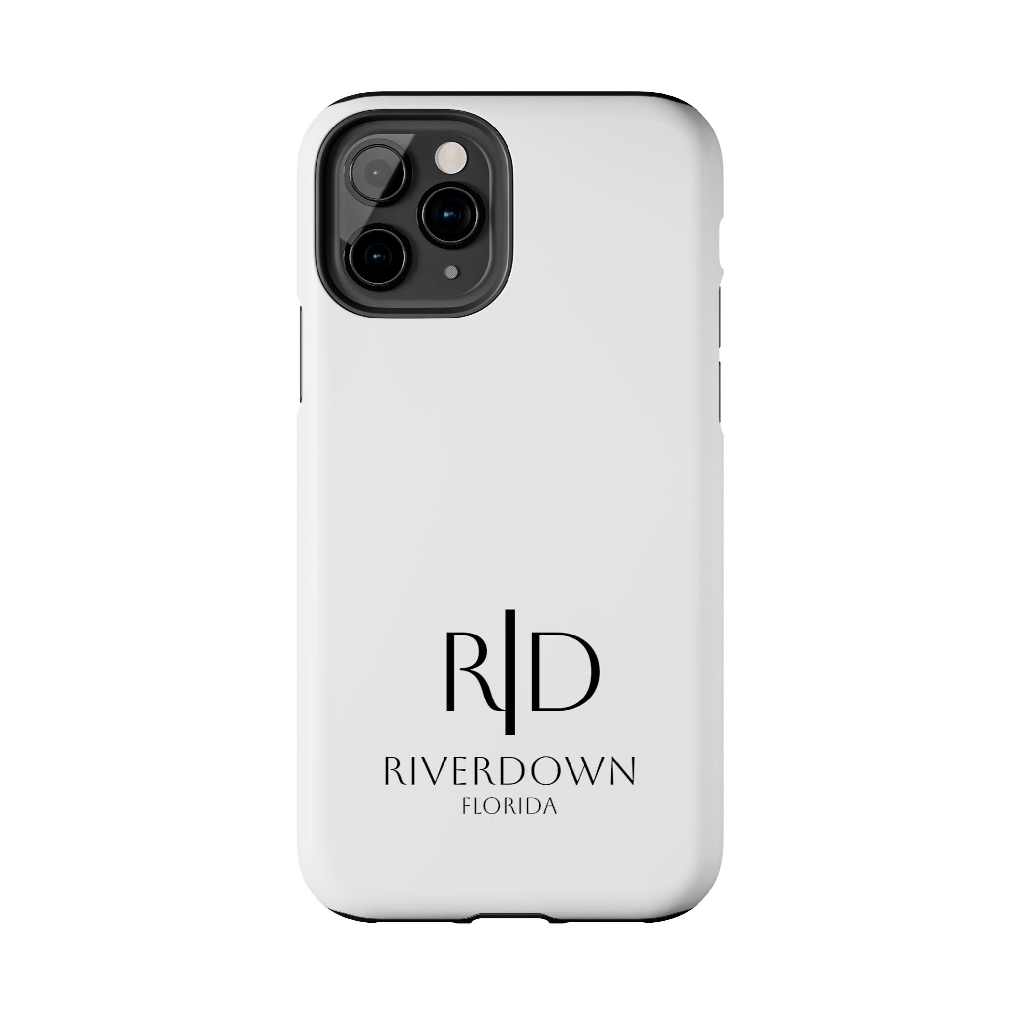 924 - Phone Case White Cap Riverdown Florida Tough Phone Case – Slim Protective iPhone Cover with R|D Logo