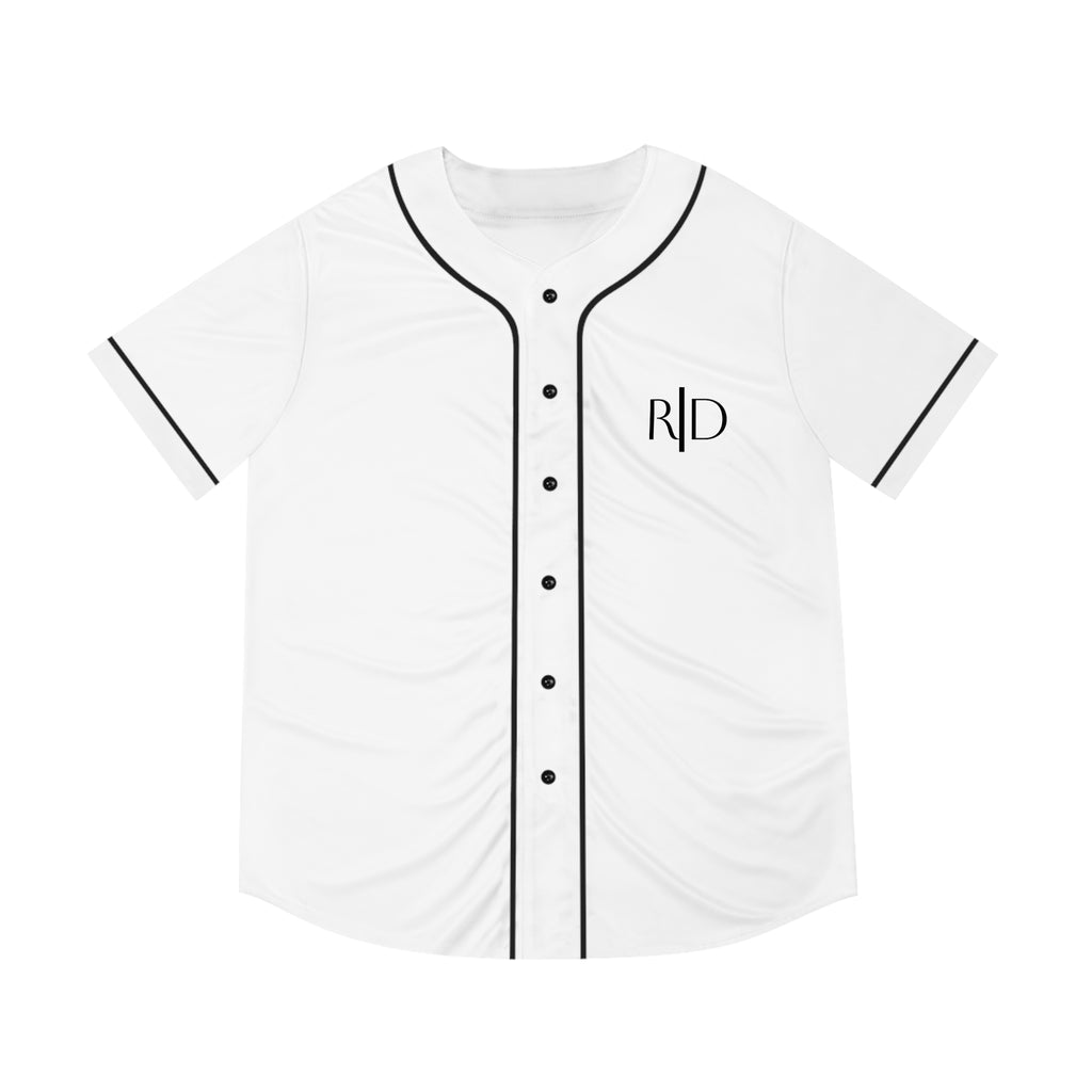 12 - Spring Training Baseball Jersey — Men’s White Logo Team Shirt