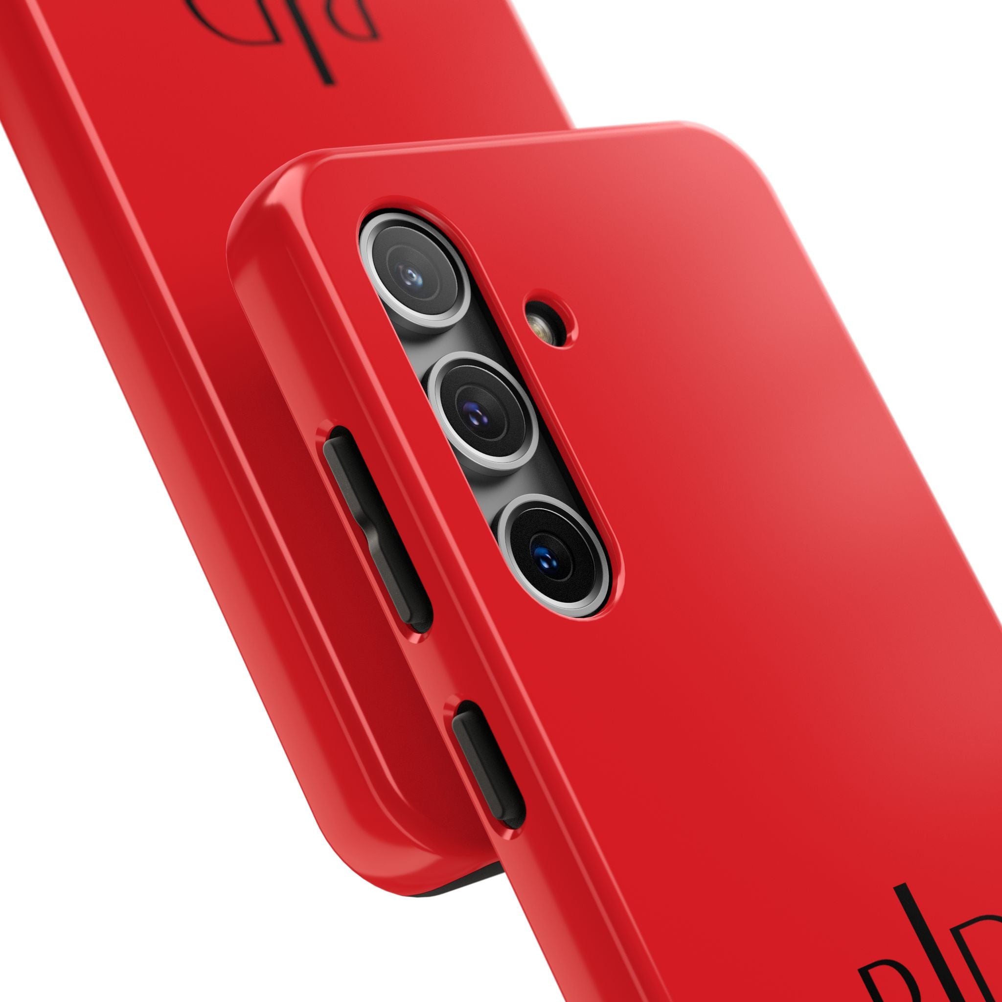 924 - Phone Case Red Berry — Durable Protective Phone Cover with Monogram Logo