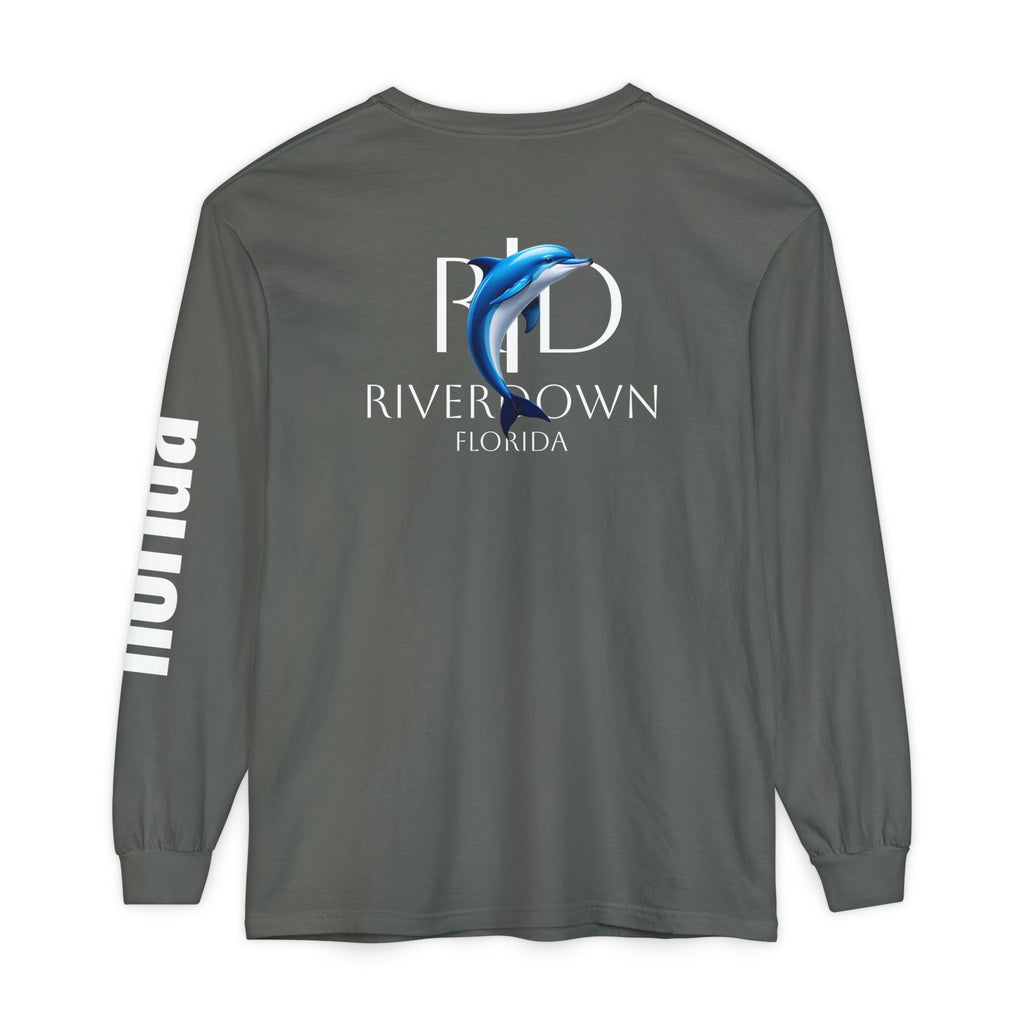 2 - Long Sleeve Tee Multi Colors 'R|D' — Florida Sleeve Graphic