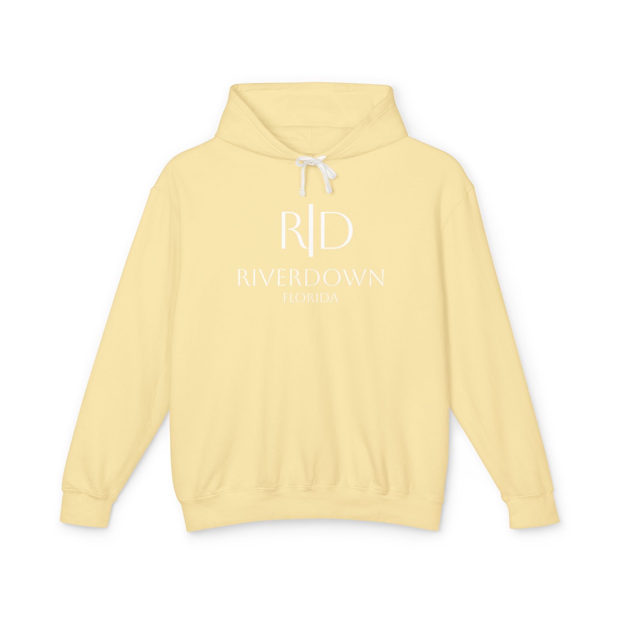 4 - Hoodie Multi Colors Coastal Logo Hoodie — Lightweight Pastel Blue Sweatshirt