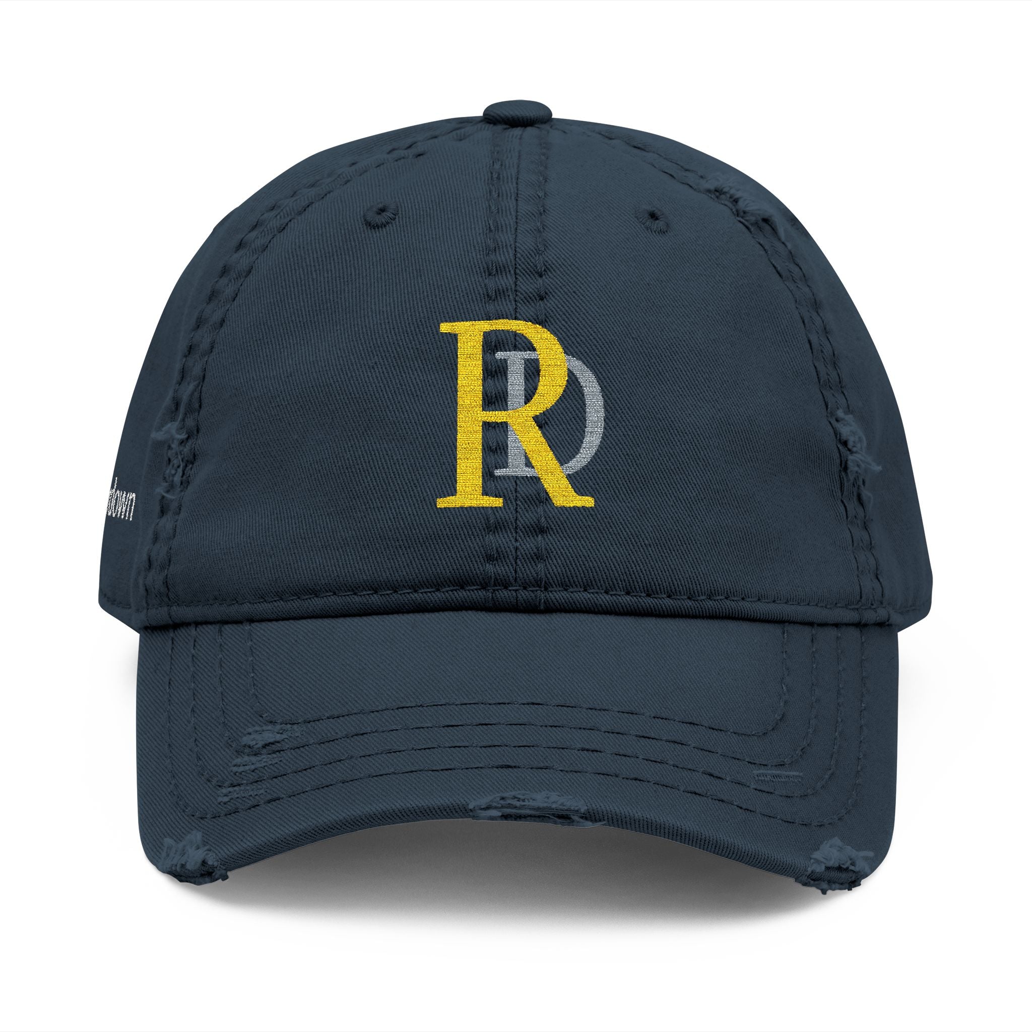 920 - Hat Multi Colors RD Distressed Embroidered 'Riverdown' Dad Hat – Vintage Washed Baseball Cap