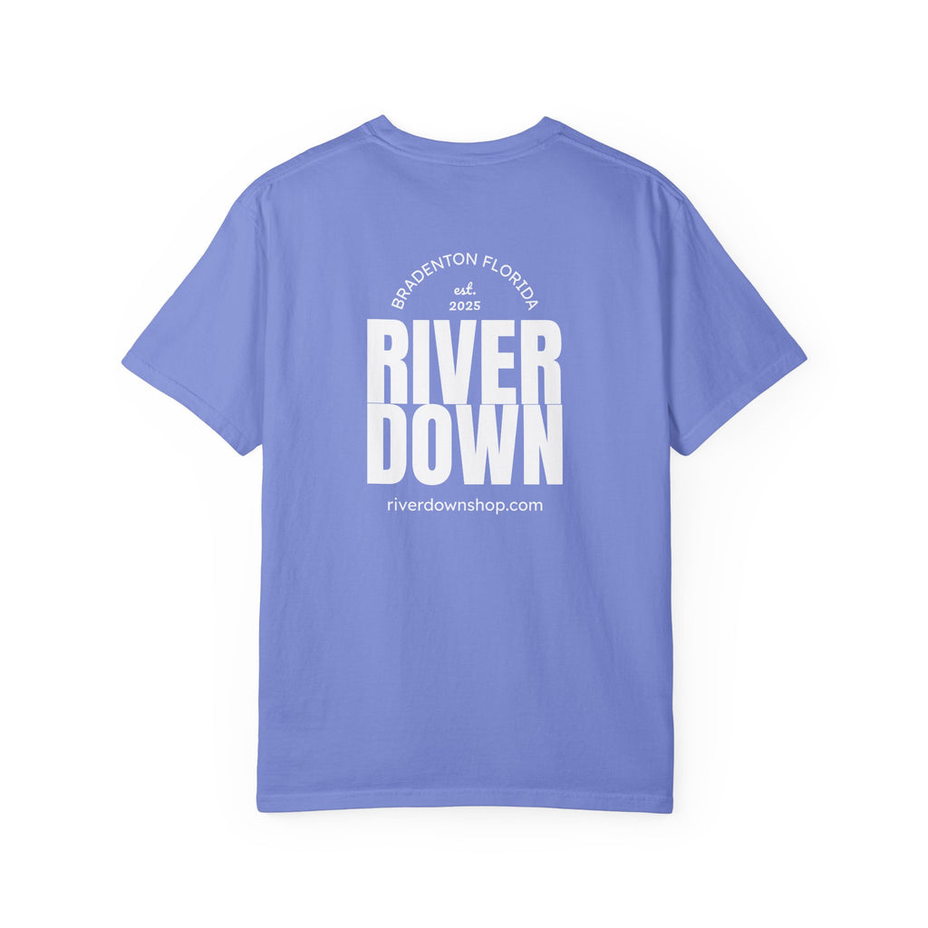 101 -  Tee Multi Colors Monogram R|D River Down Shop Classic Tee — Minimalist Initials T-Shirt