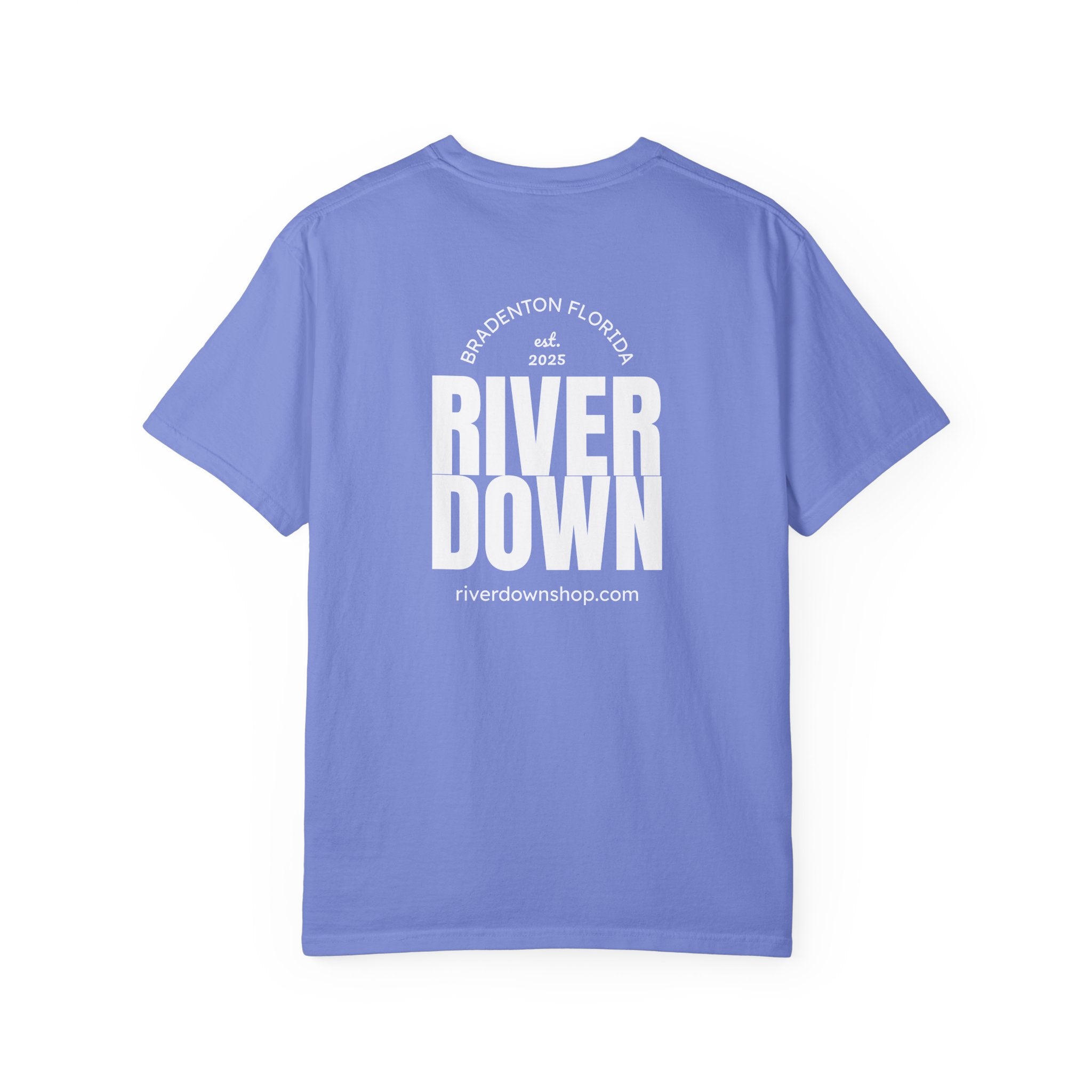 101 -  Tee Multi Colors Monogram R|D River Down Shop Classic Tee — Minimalist Initials T-Shirt