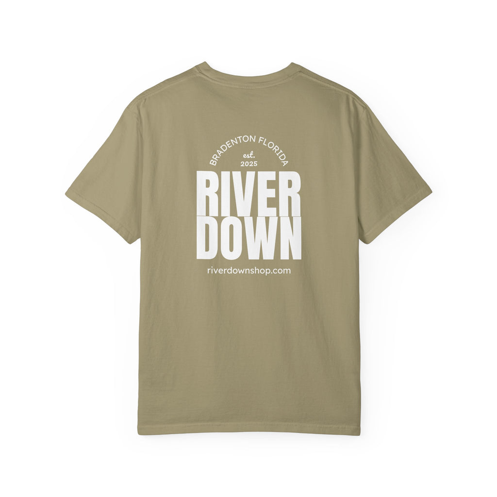 101 -  Tee Multi Colors Monogram R|D River Down Shop Classic Tee — Minimalist Initials T-Shirt