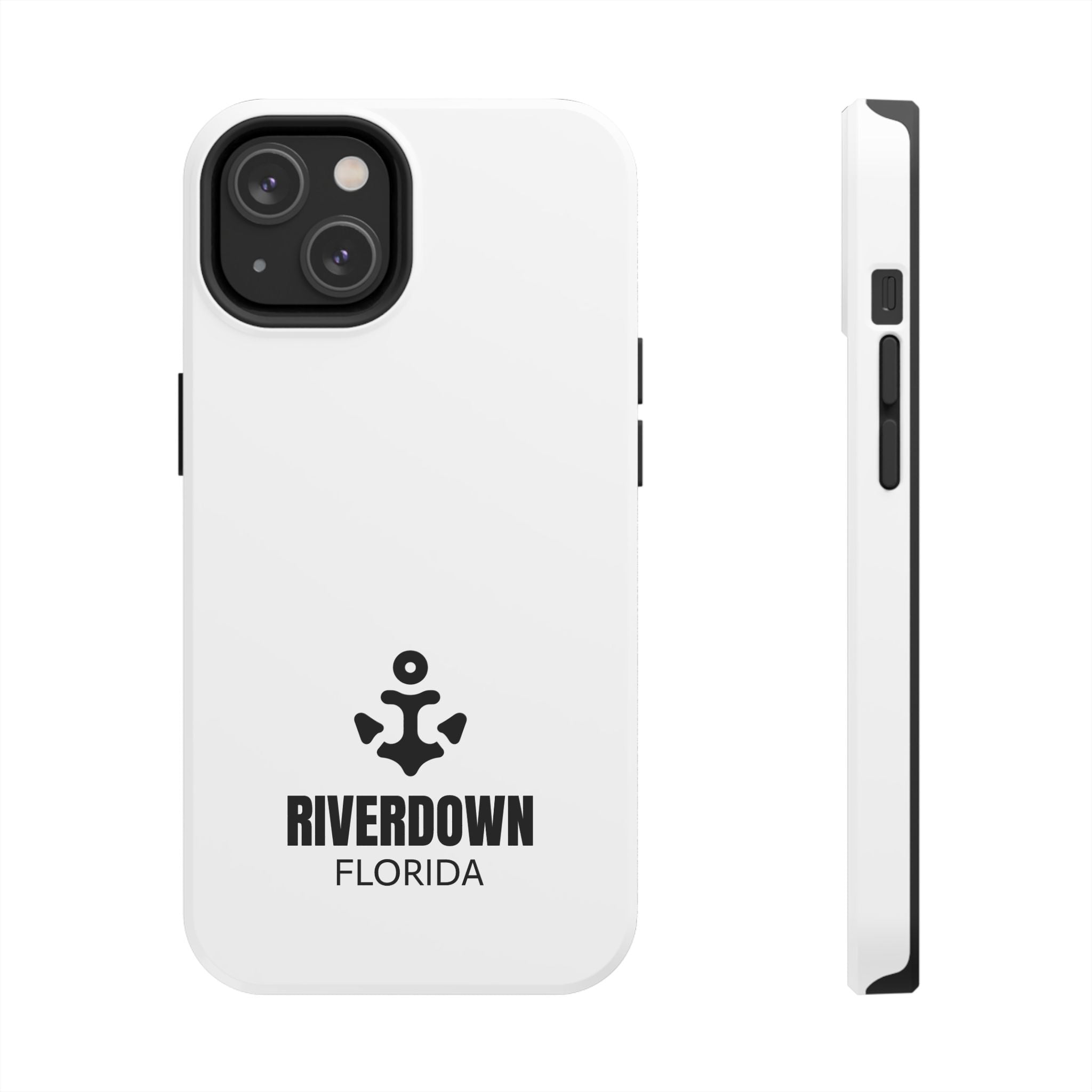924 - Phone Case White Cap Riverdown Florida Tough Phone Case – Slim Protective iPhone Cover with R|D Logo