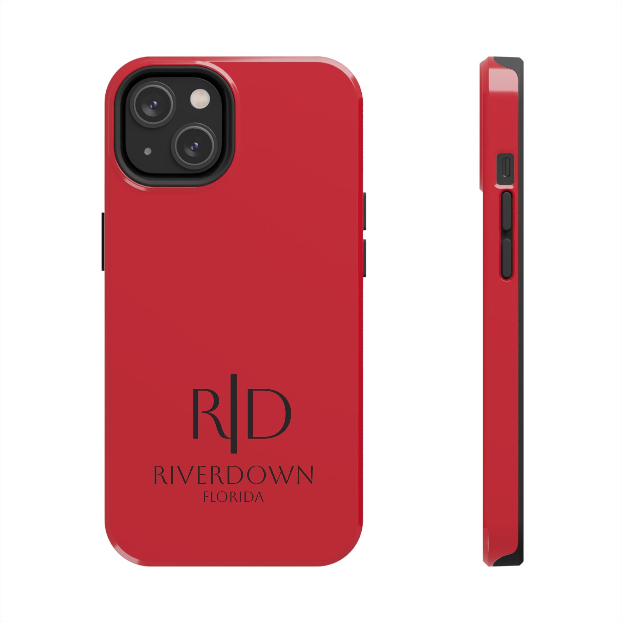 924 - Phone Case Red Berry Riverdown Florida Tough Phone Case – Slim Protective iPhone Cover with R|D Logo