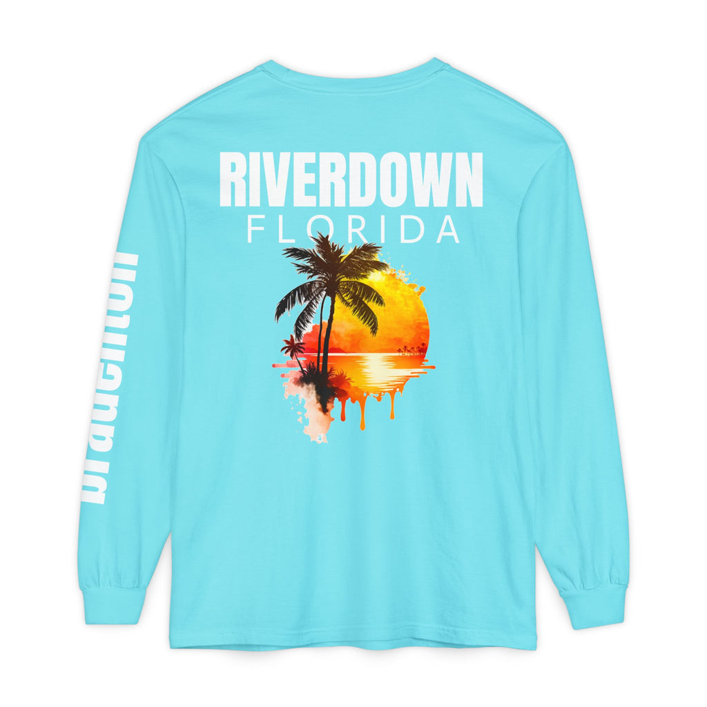 2 - Long Sleeve Bradenton Tee Multi Colors 'R|D' — Florida Sleeve Graphic
