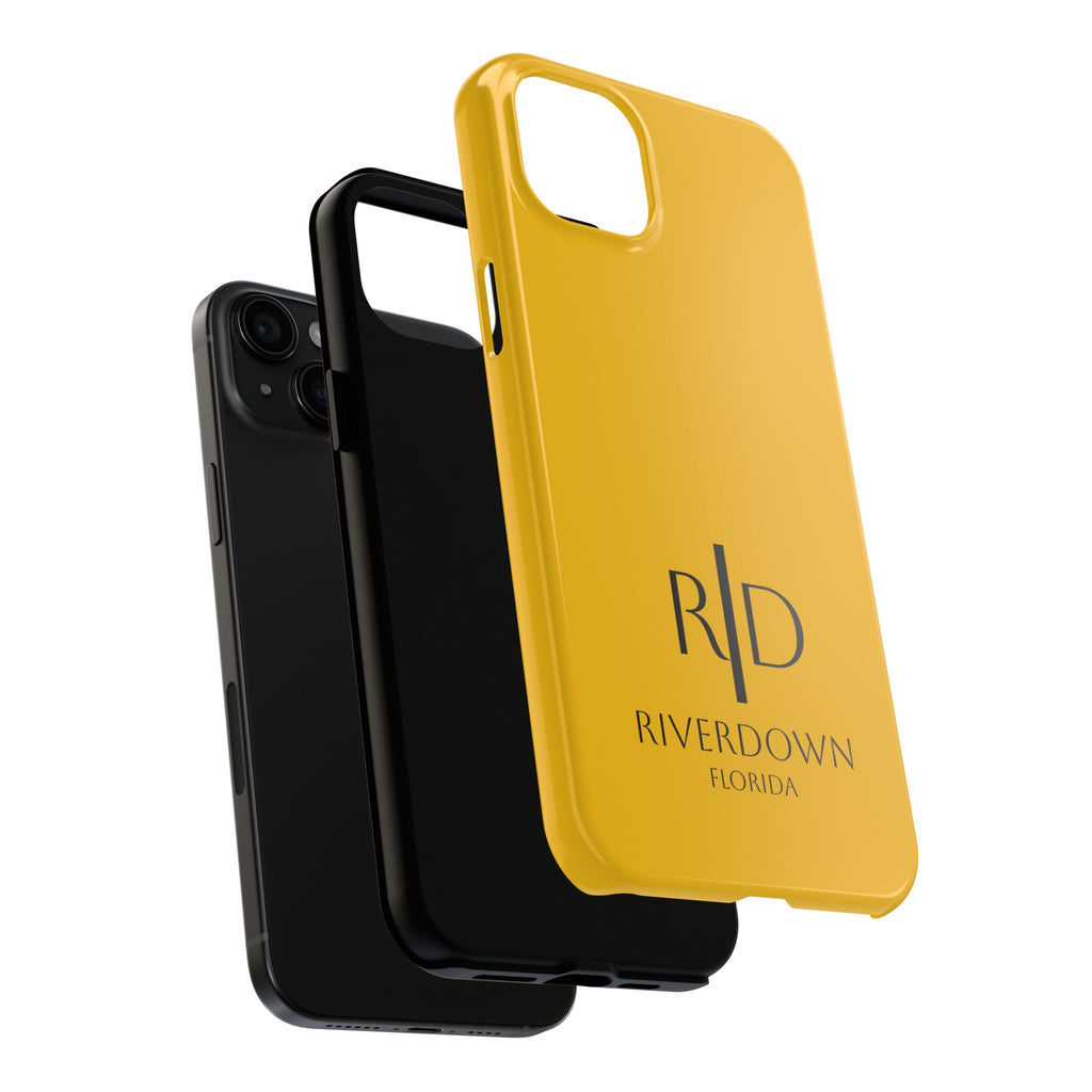 924 - Phone Case Sunburst — Durable Protective Phone Cover with Monogram Logo
