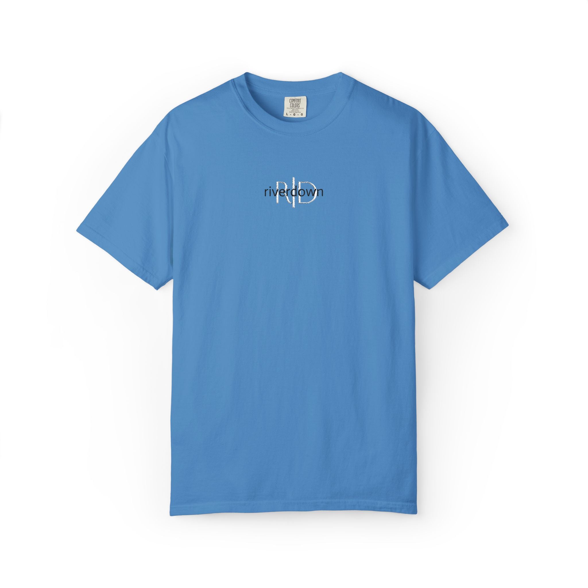 101 - RD Embroidered T-Shirt with Small Distressed Script Logo