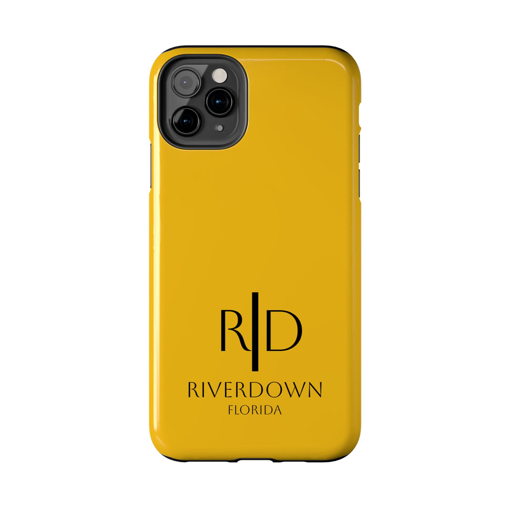 924 - Phone Case Sunburst — Durable Protective Phone Cover with Monogram Logo