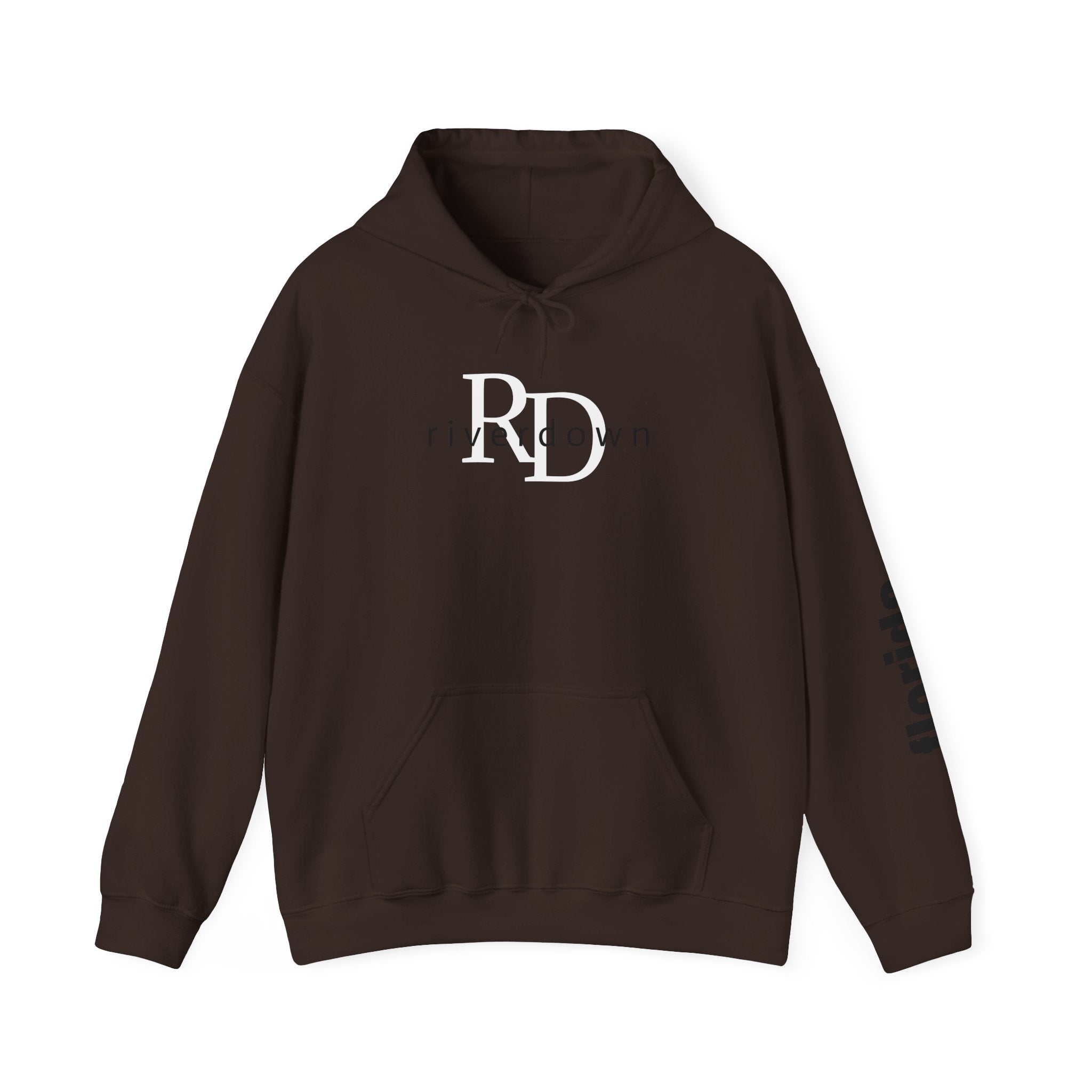 4 - Unisex Heavy RD Overlay Hooded Sweatshirt