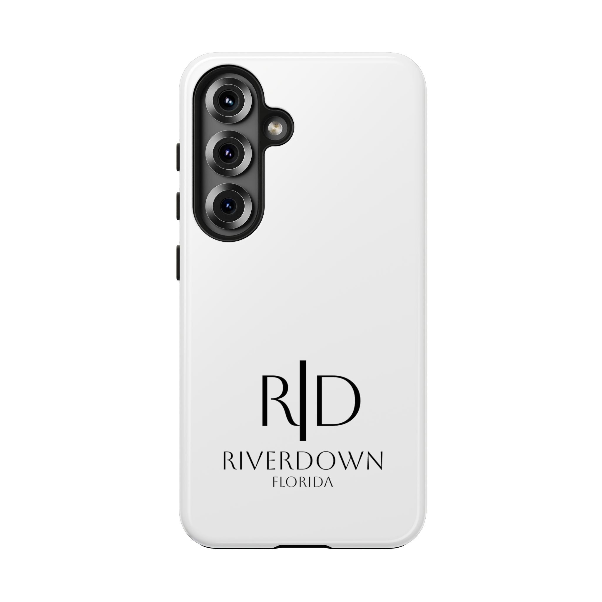 924 - Phone Case White Cap Riverdown Florida Tough Phone Case – Slim Protective iPhone Cover with R|D Logo