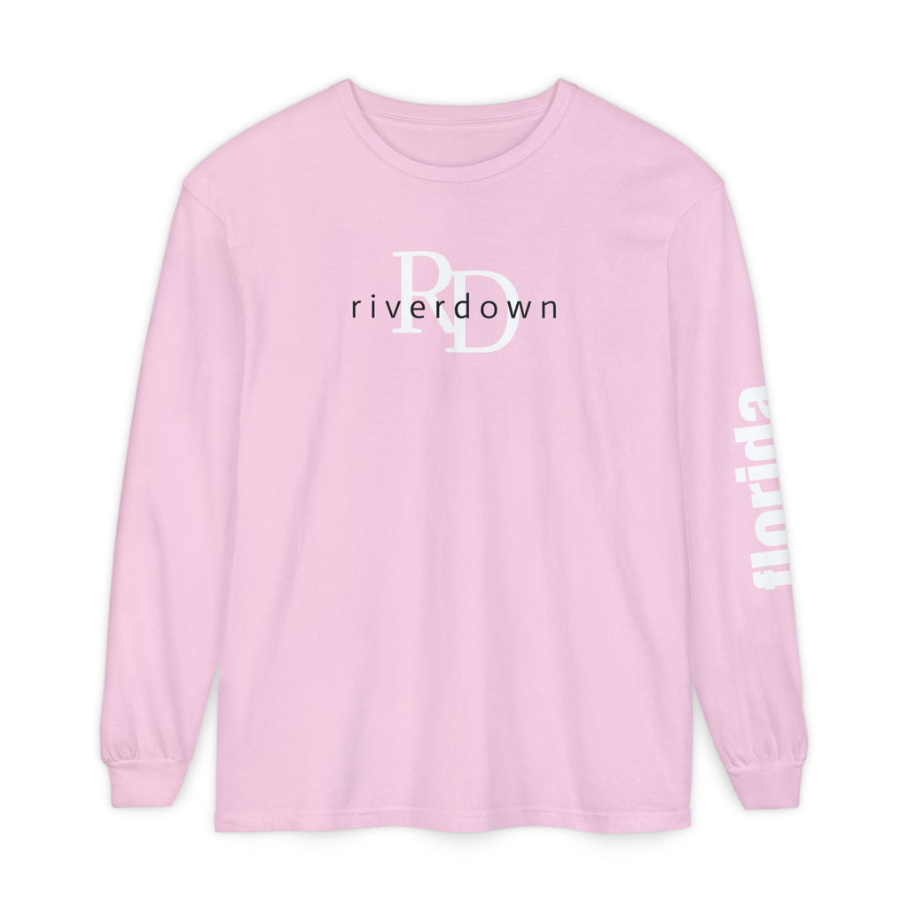 2 - Long Sleeve Tee Multi Colors RD Overlay — Florida Sleeve Graphic