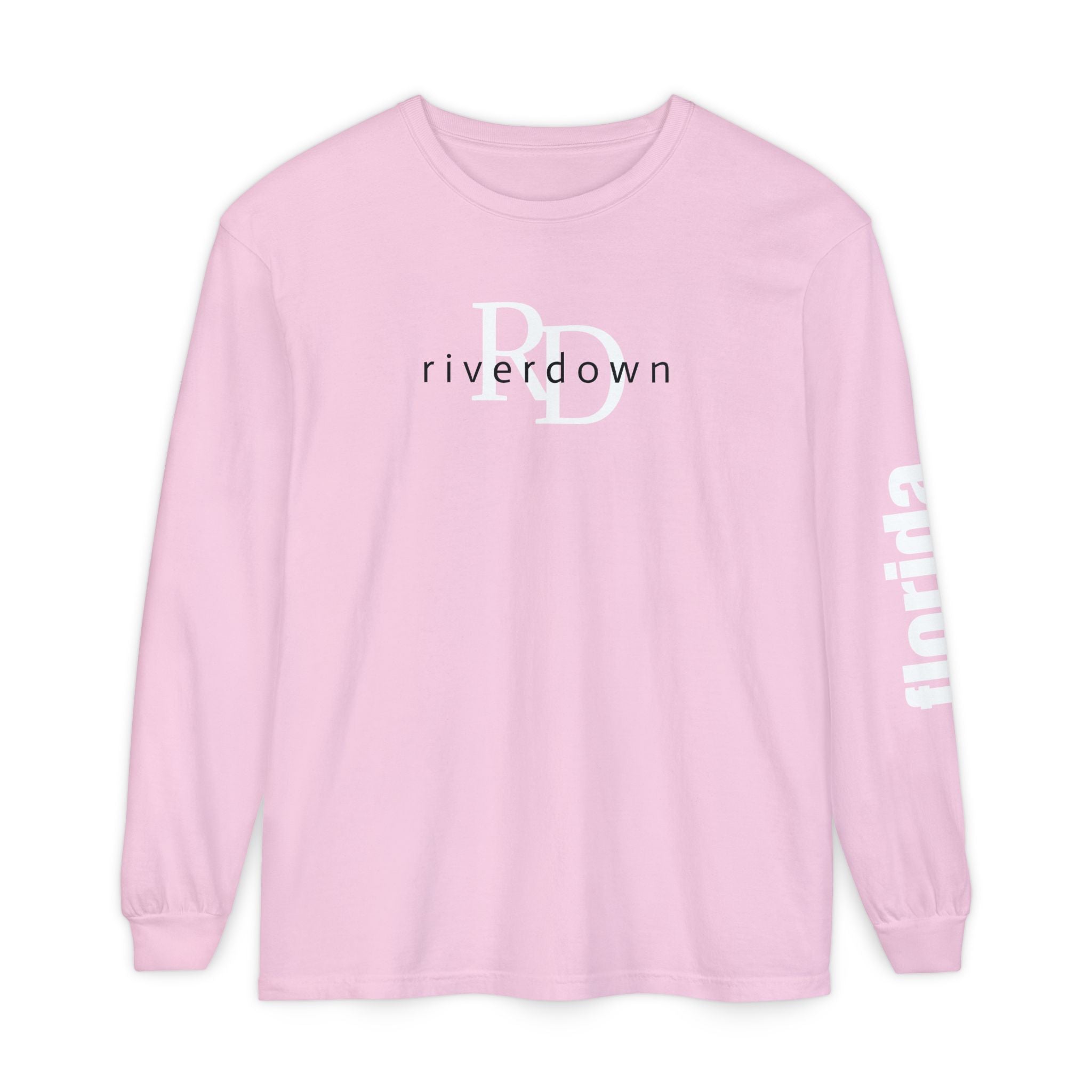 2 - Long Sleeve Tee Multi Colors RD Overlay — Florida Sleeve Graphic