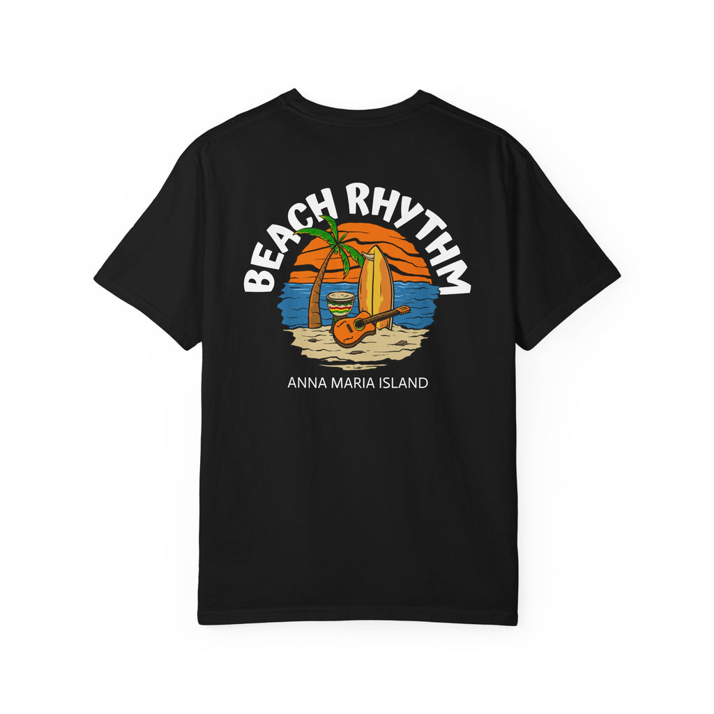 10 - Tee Multi Colors Beach Rhythm Minimalist Initials T-Shirt