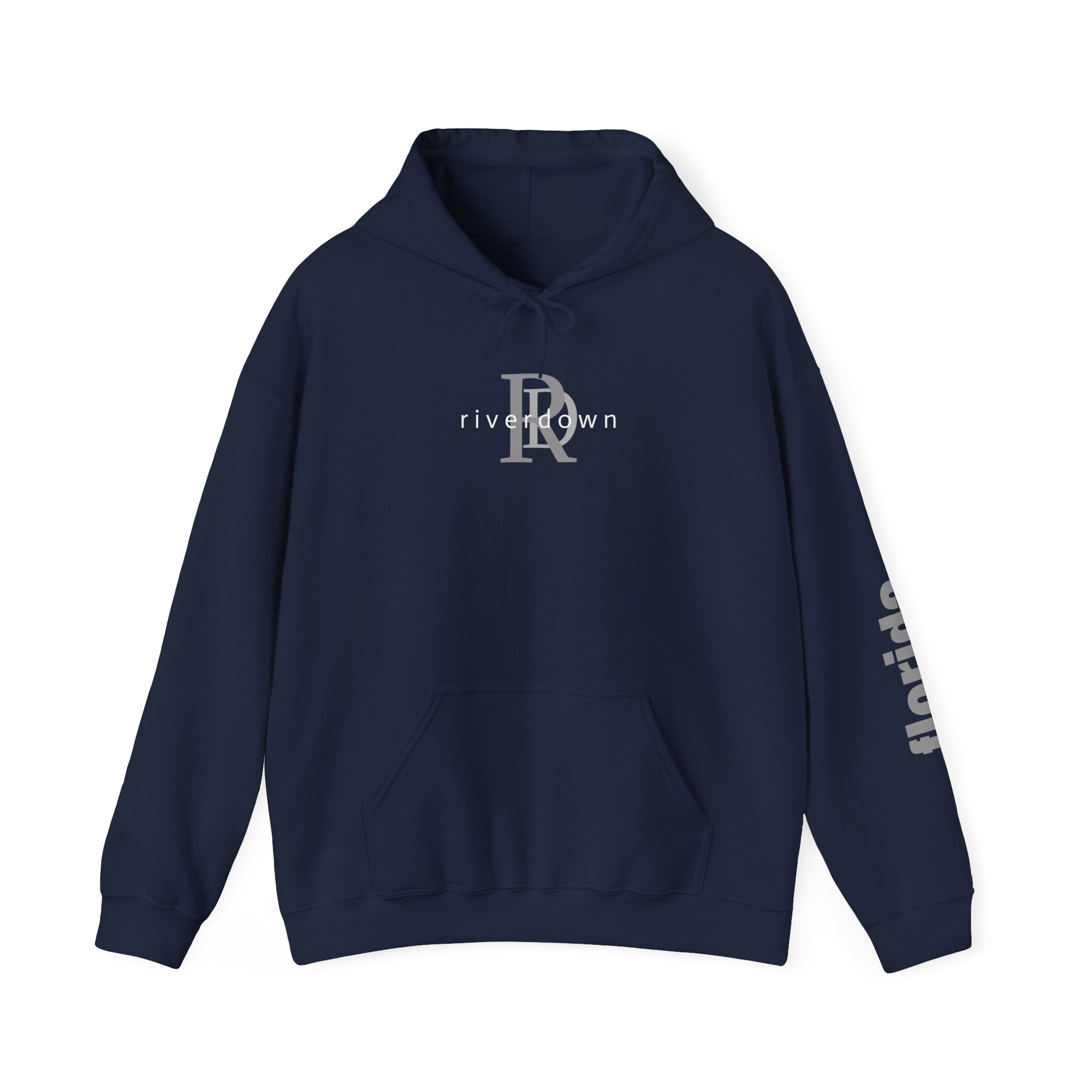 4 - Unisex Heavy RD Overlay Hooded Sweatshirt