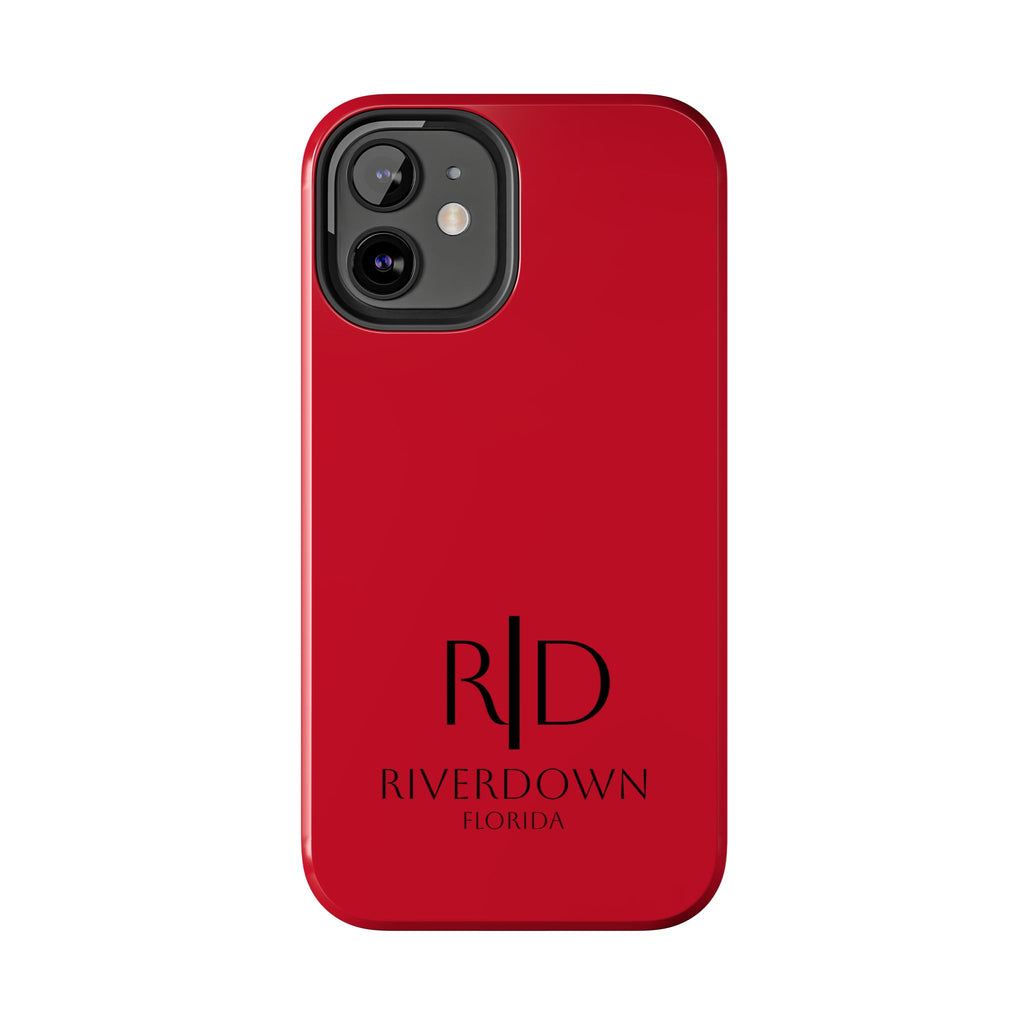 924 - Phone Case Red Berry Riverdown Florida Tough Phone Case – Slim Protective iPhone Cover with R|D Logo