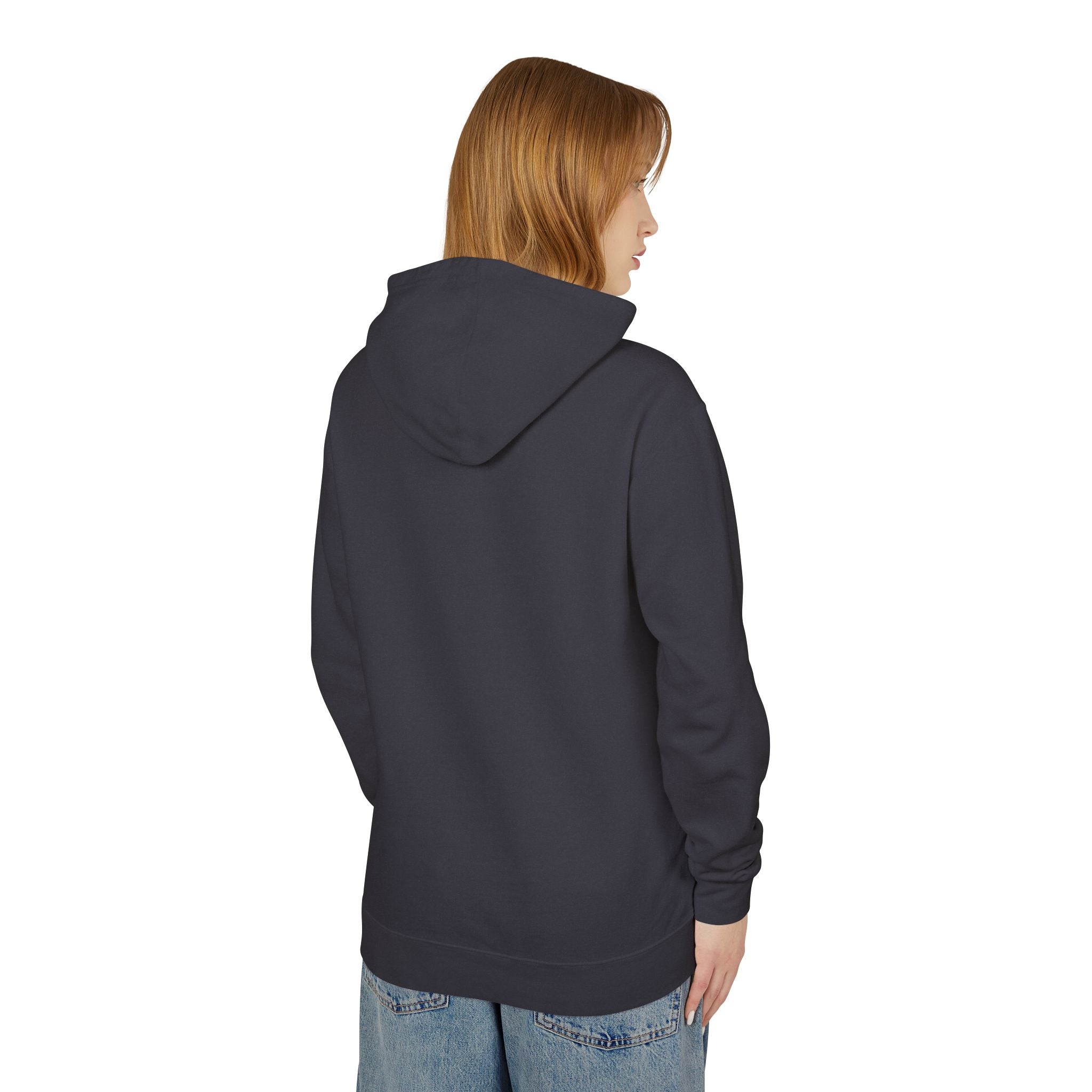 4 - Hoodie Multi Colors Collegiate Logo Hoodie — Lightweight Pastel Blue Sweatshirt