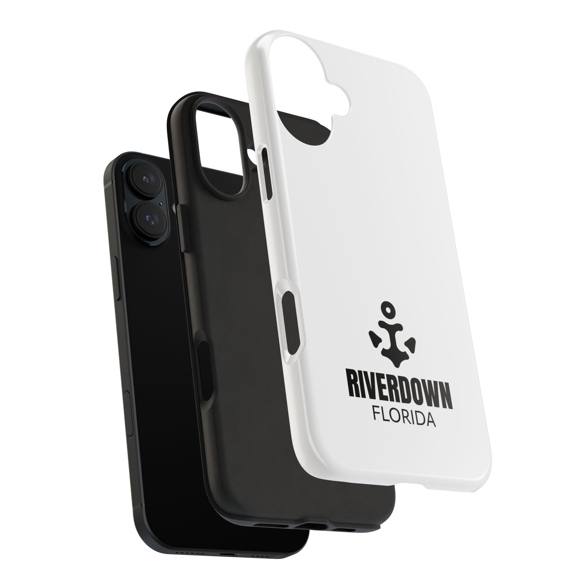 924 - Phone Case White Cap Riverdown Florida Tough Phone Case – Slim Protective iPhone Cover with R|D Logo