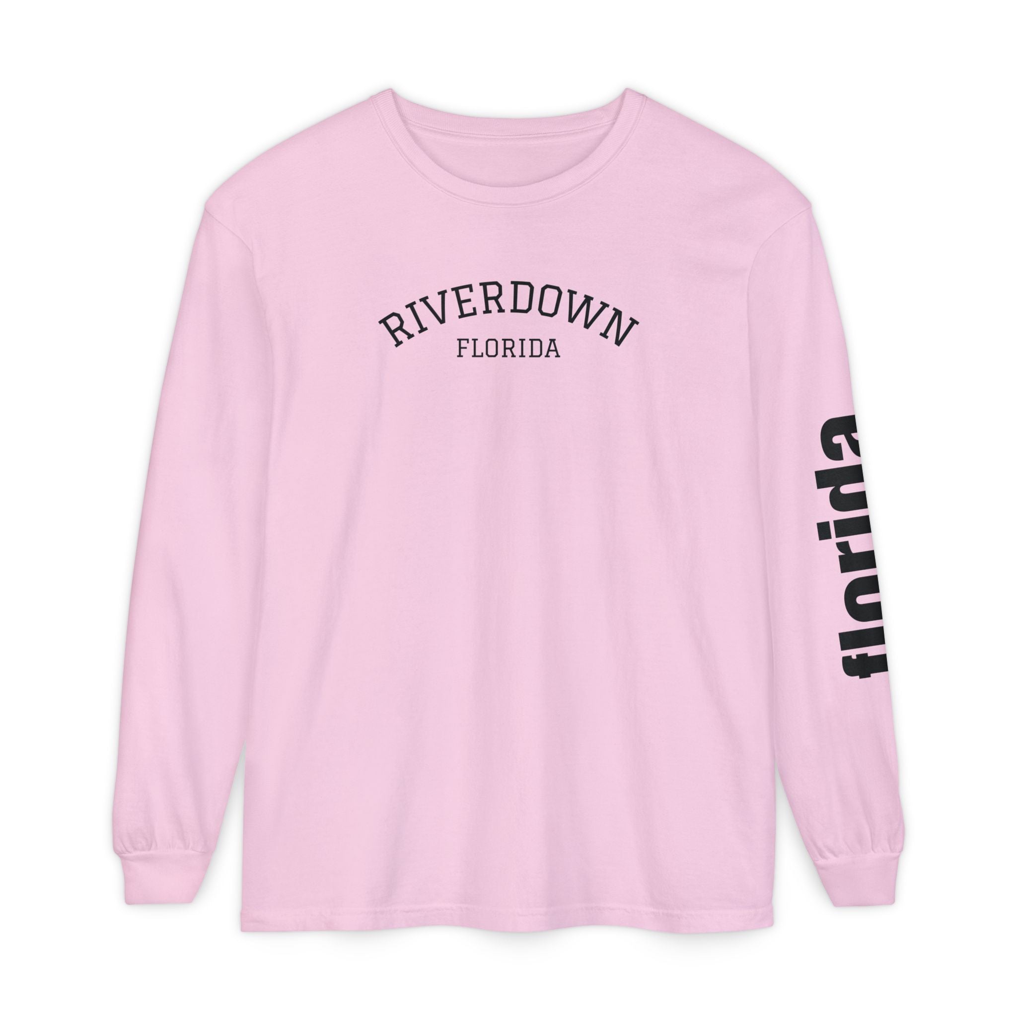2 - Long Sleeve Tee Multi Colors 'R|D' — Florida Sleeve Graphic