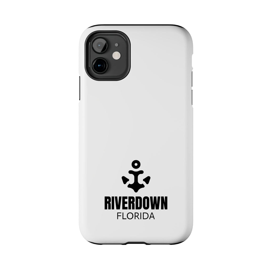 924 - Phone Case White Cap Riverdown Florida Tough Phone Case – Slim Protective iPhone Cover with R|D Logo