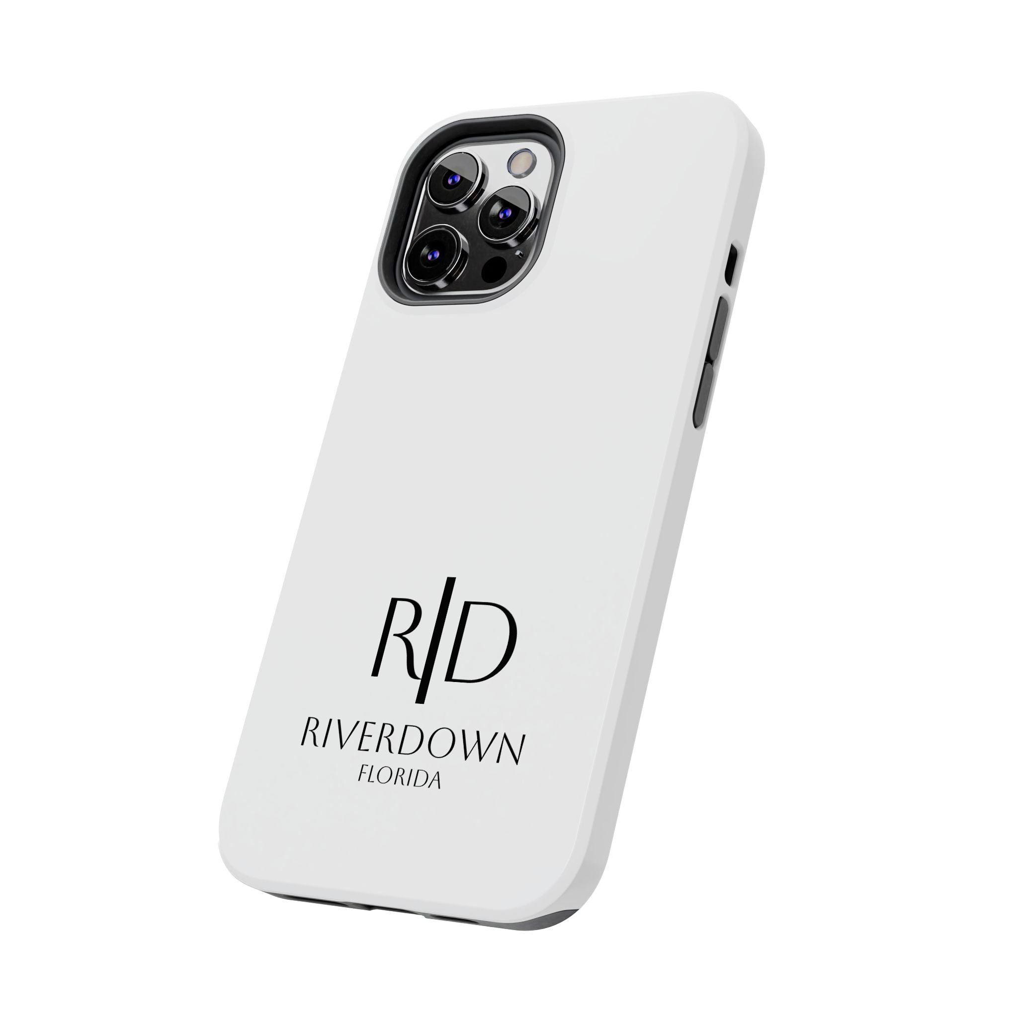 924 - Phone Case White Cap Riverdown Florida Tough Phone Case – Slim Protective iPhone Cover with R|D Logo